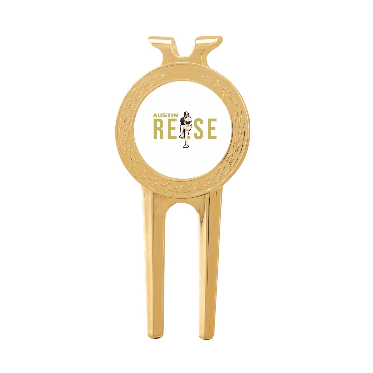 Divot Tool with Ball Marker — Player Name in Classic