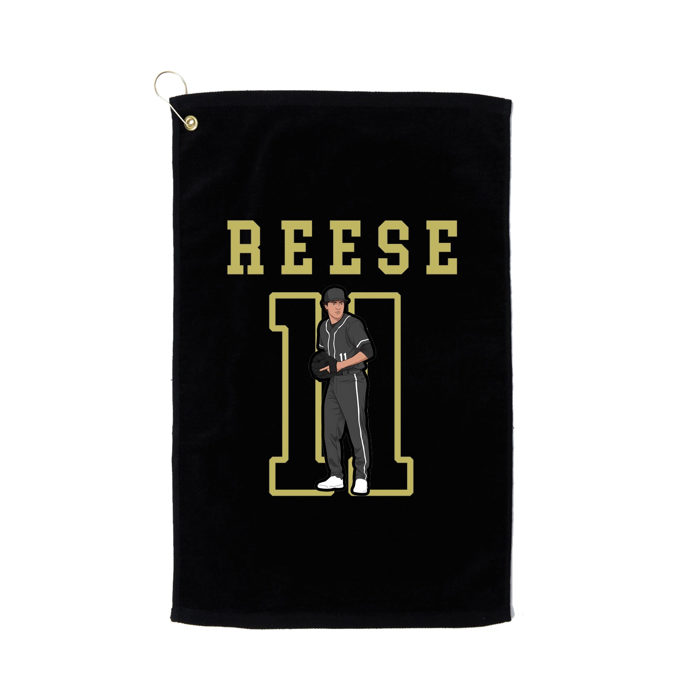 Golf Towel — Shirsey in Black