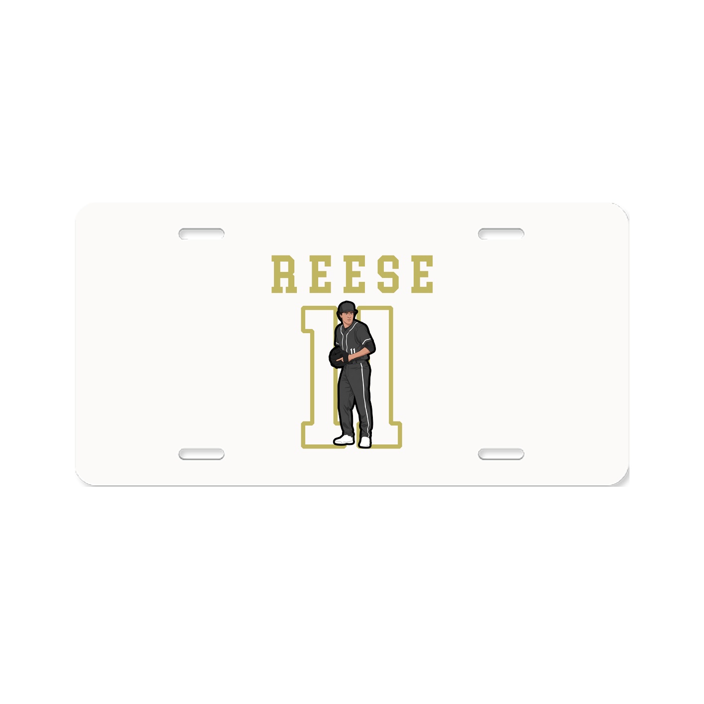 License Plate — Shirsey in Classic