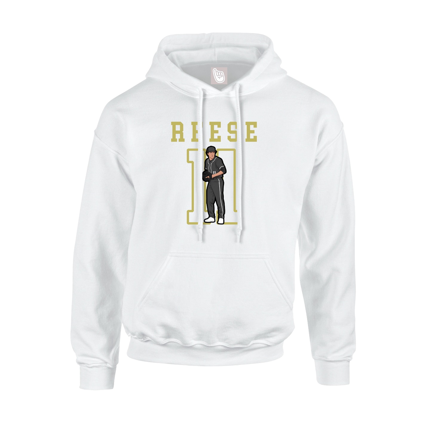 Youth Hoodie — Shirsey in White