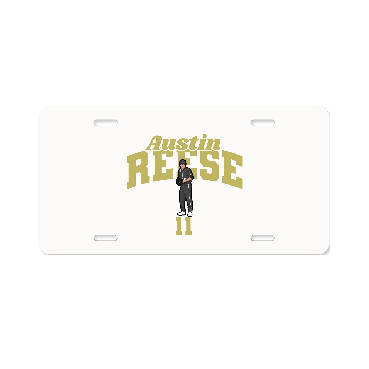 License Plate — Signature Arch in Classic
