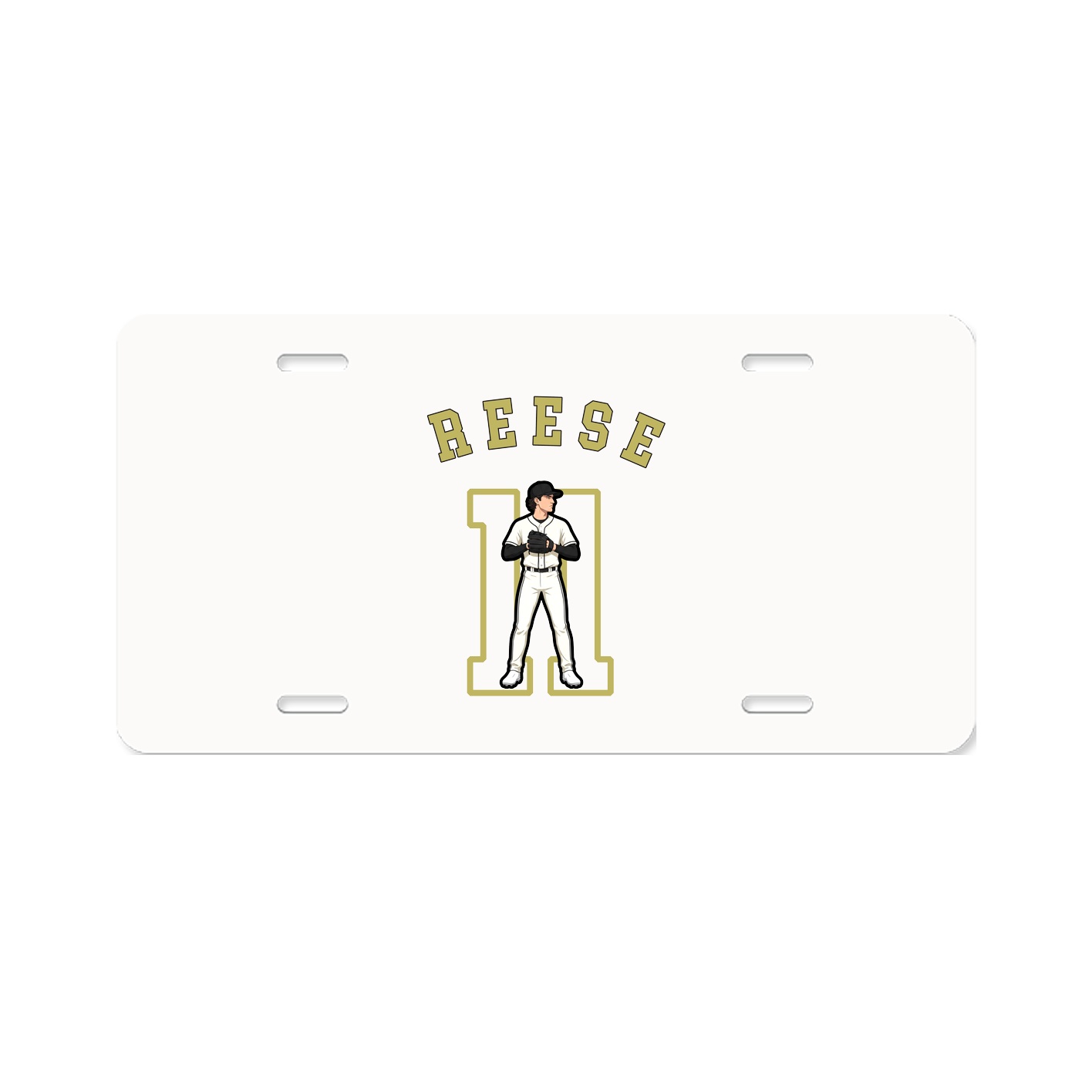 License Plate — Shirsey Arch in Classic