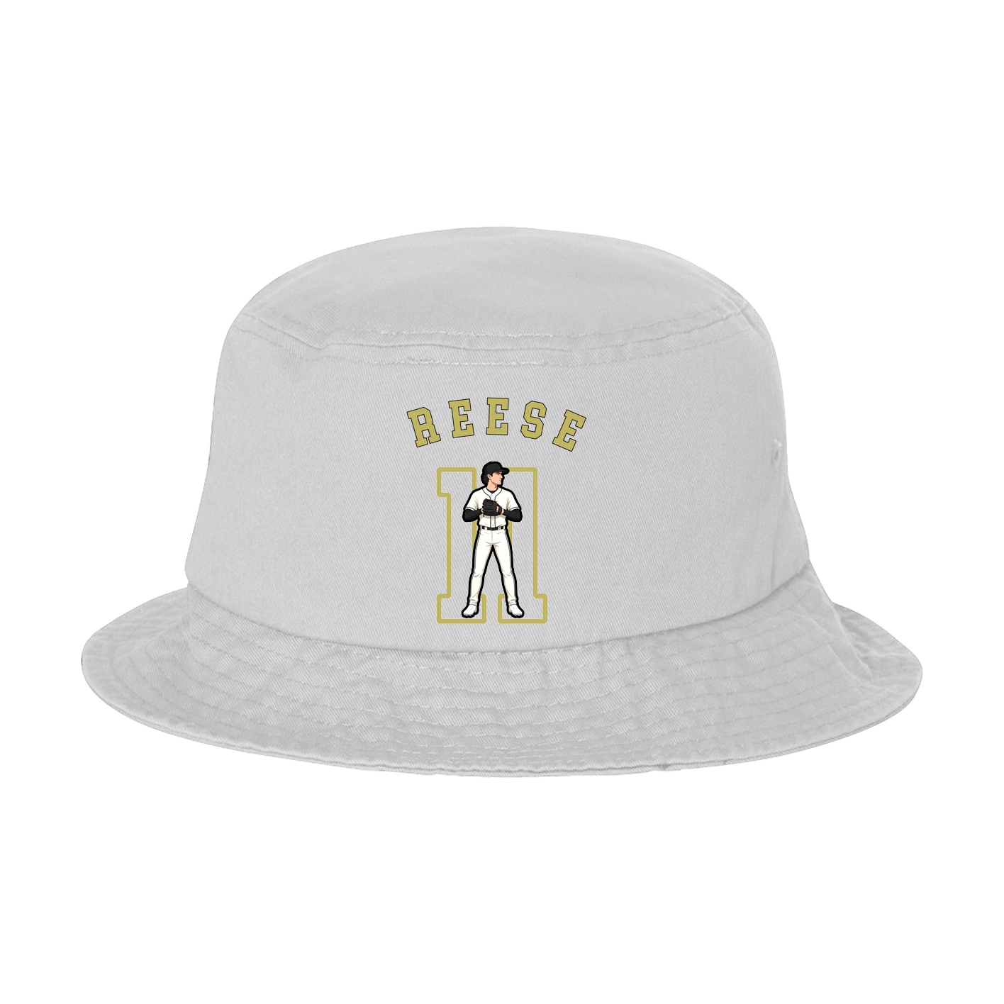Bucket Cap — Shirsey Arch in White