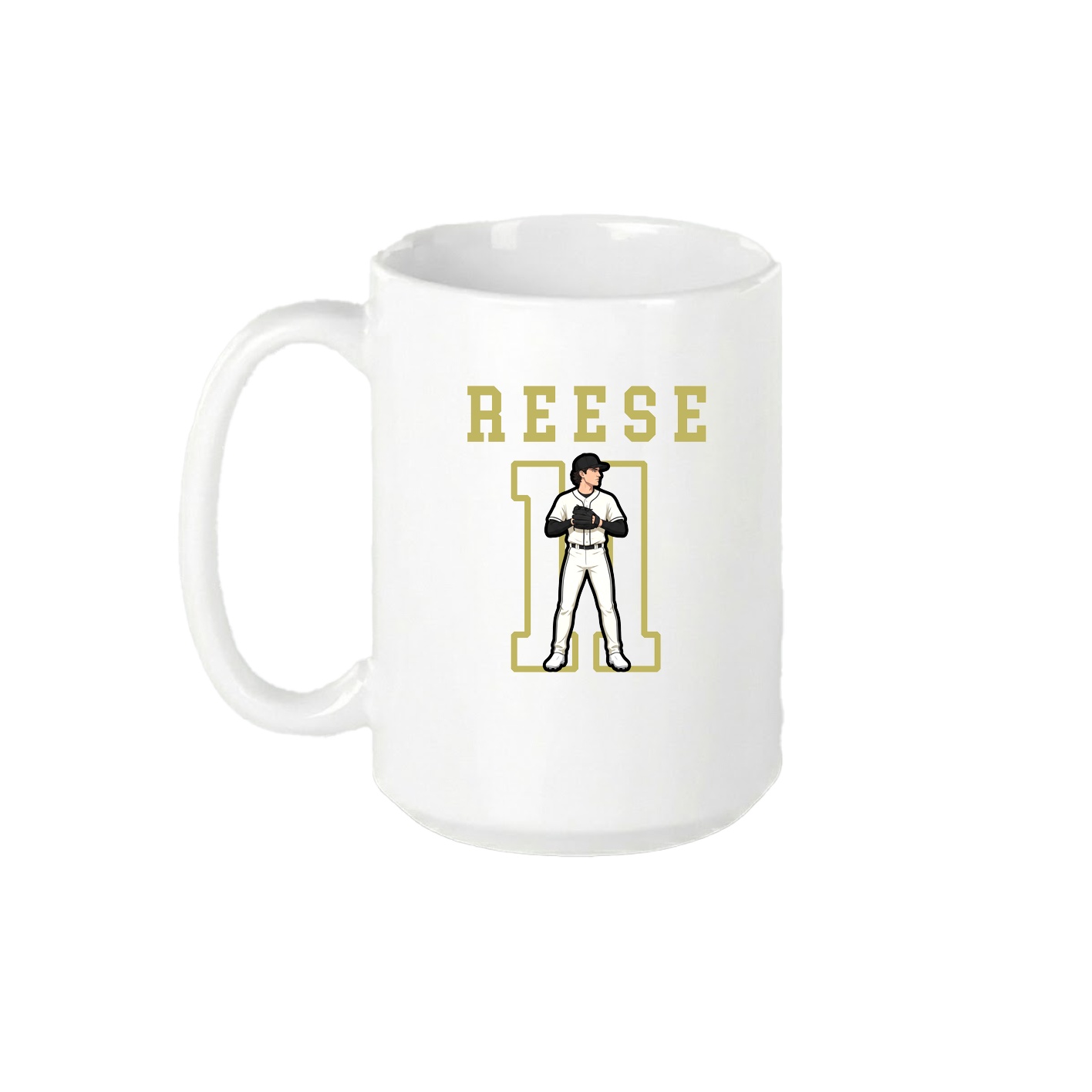 15oz Coffee Mug — Shirsey in White