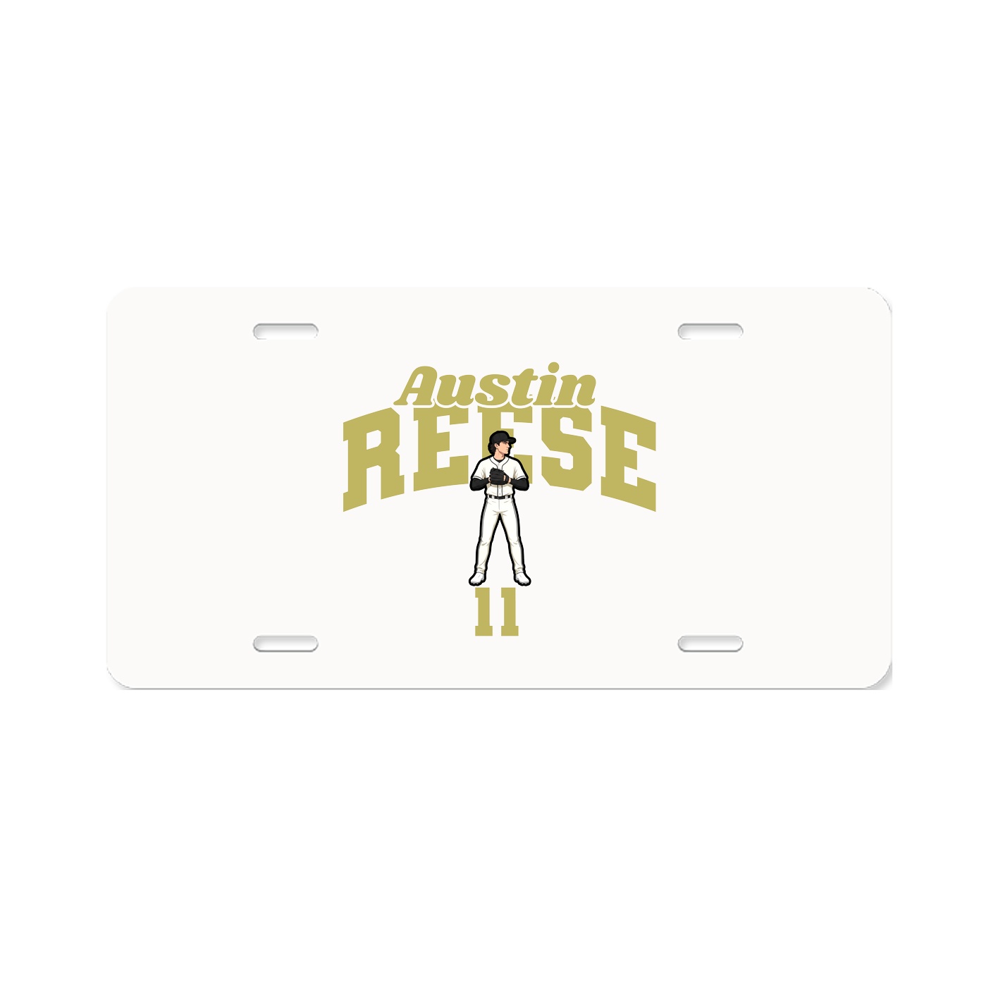 License Plate — Signature Arch in Classic