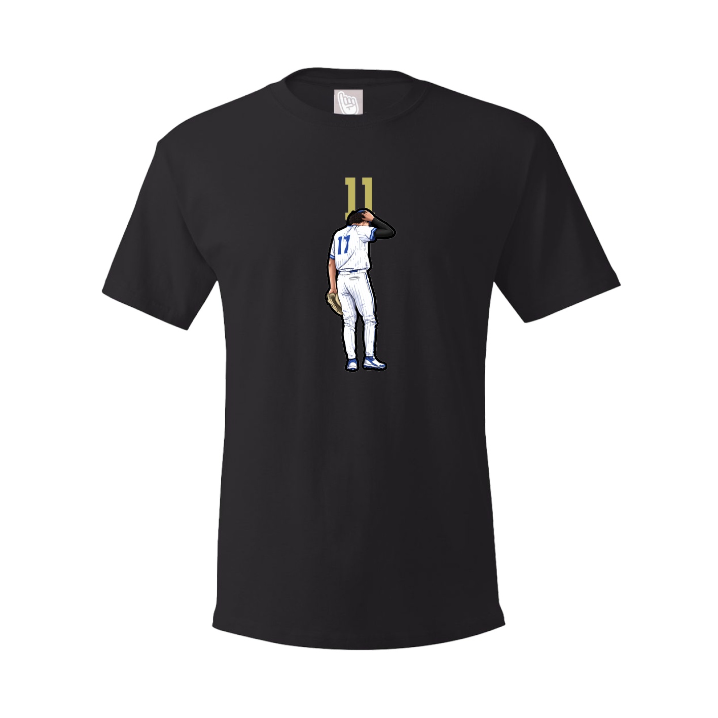 Tee — Number Top in Black