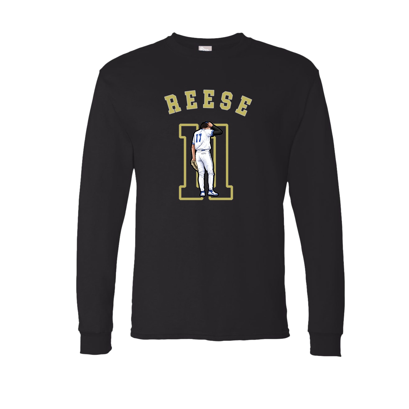 Long Sleeve Tee — Shirsey Arch in Black