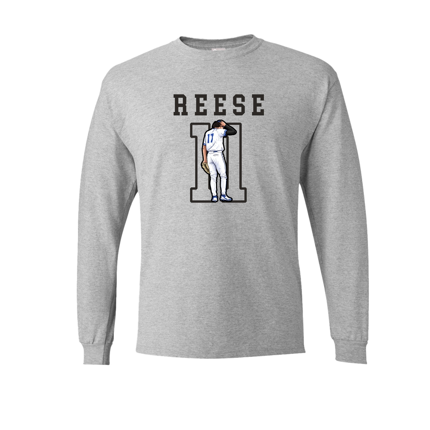 Long Sleeve Tee — Shirsey in Grey