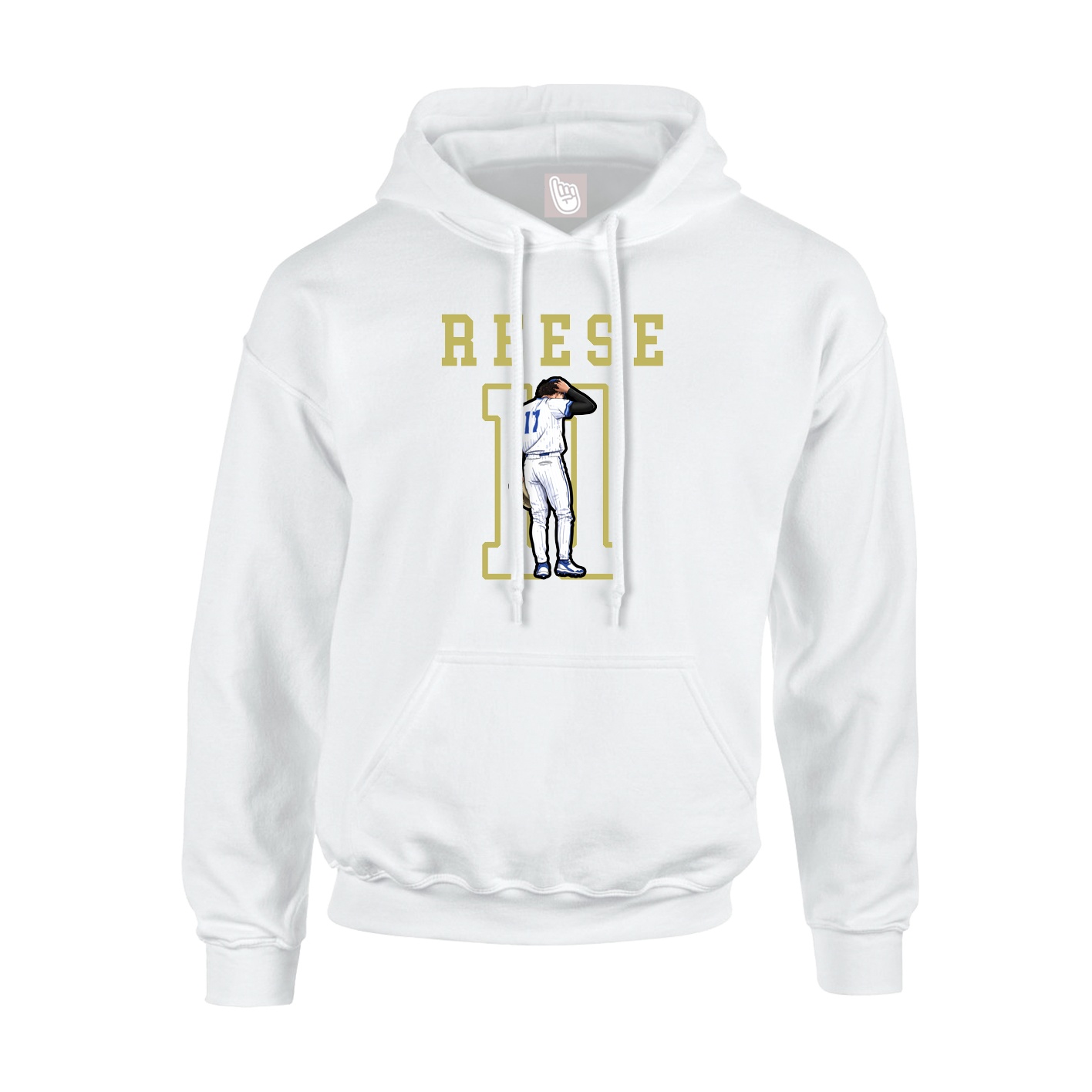 Hoodie — Shirsey in White