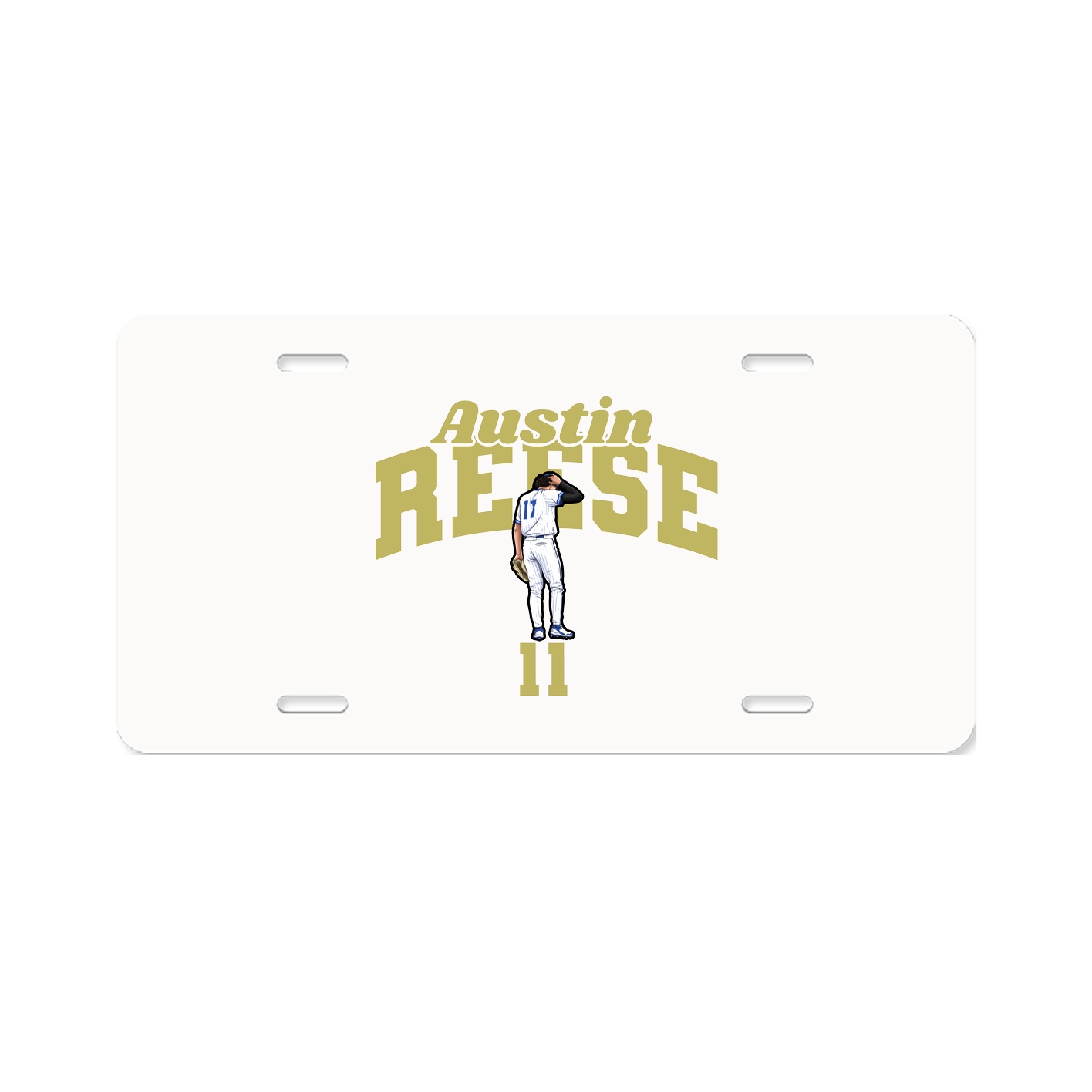 License Plate — Signature Arch in Classic