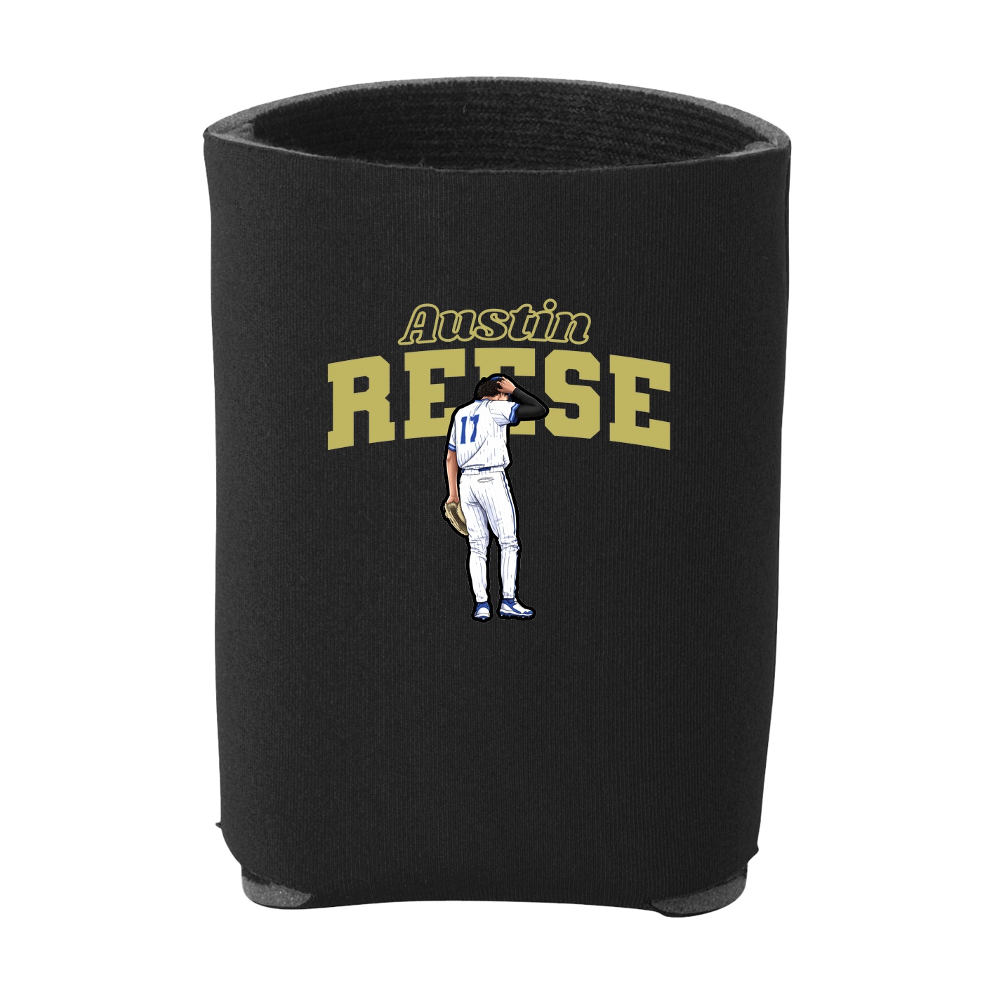 Can Holder — Name Arch in Black