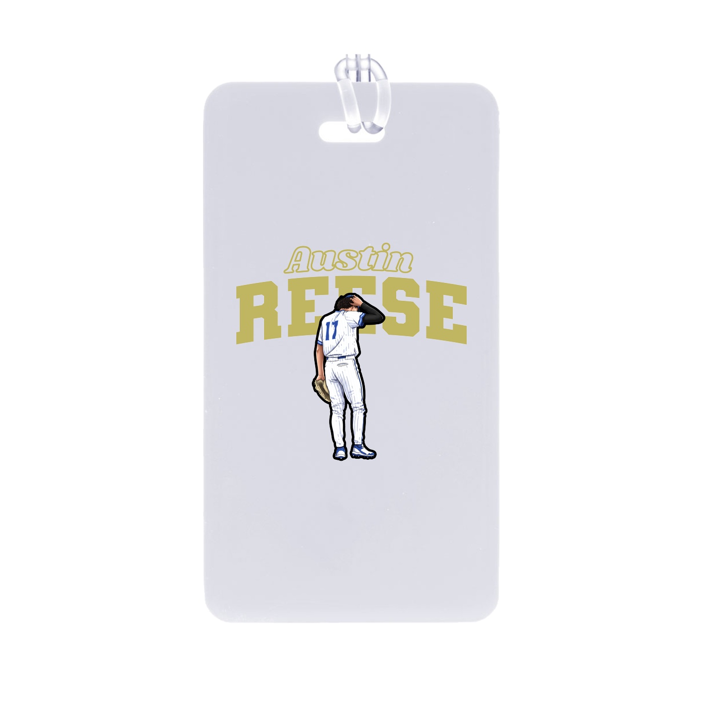 Bag Tag — Name Arch in Classic