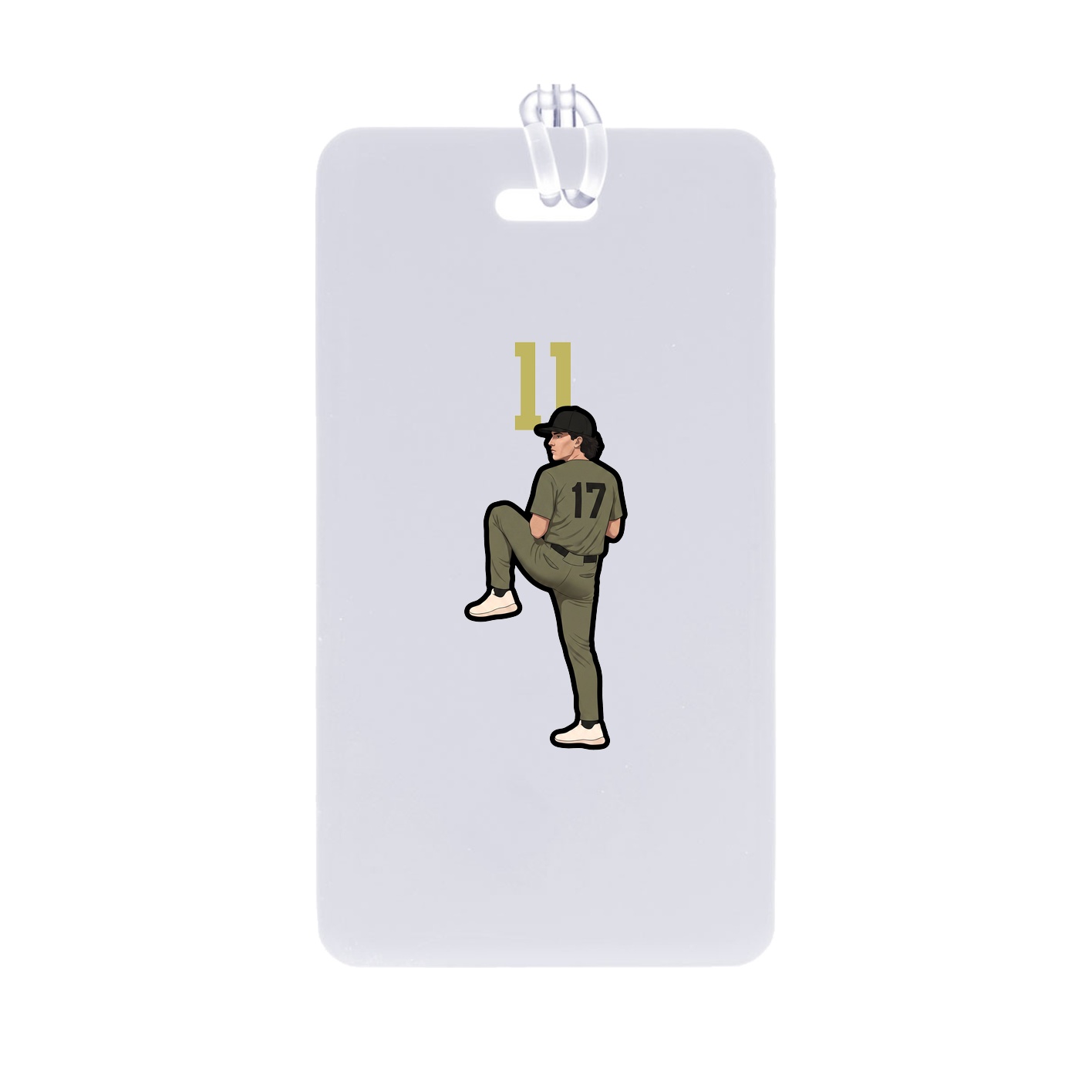 Bag Tag — Number Top in Classic