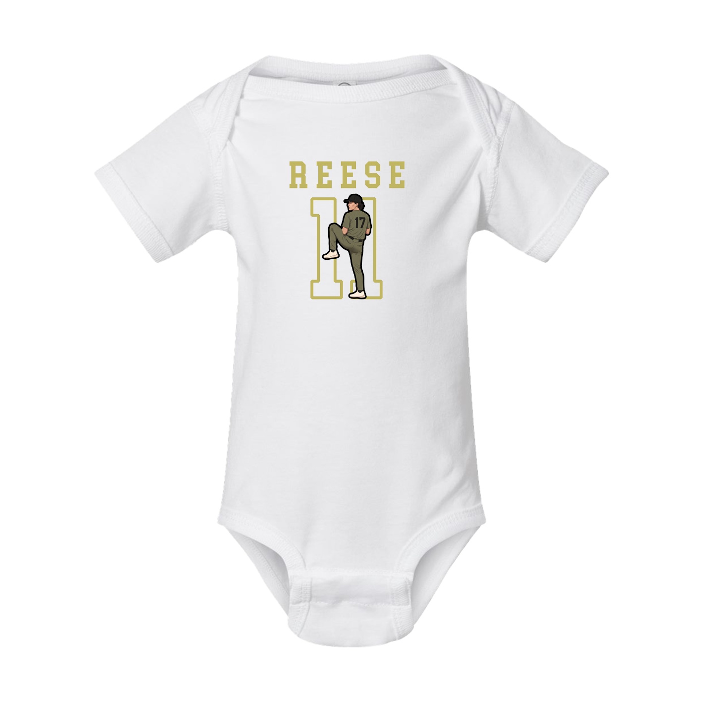 Baby Onesie — Shirsey in White