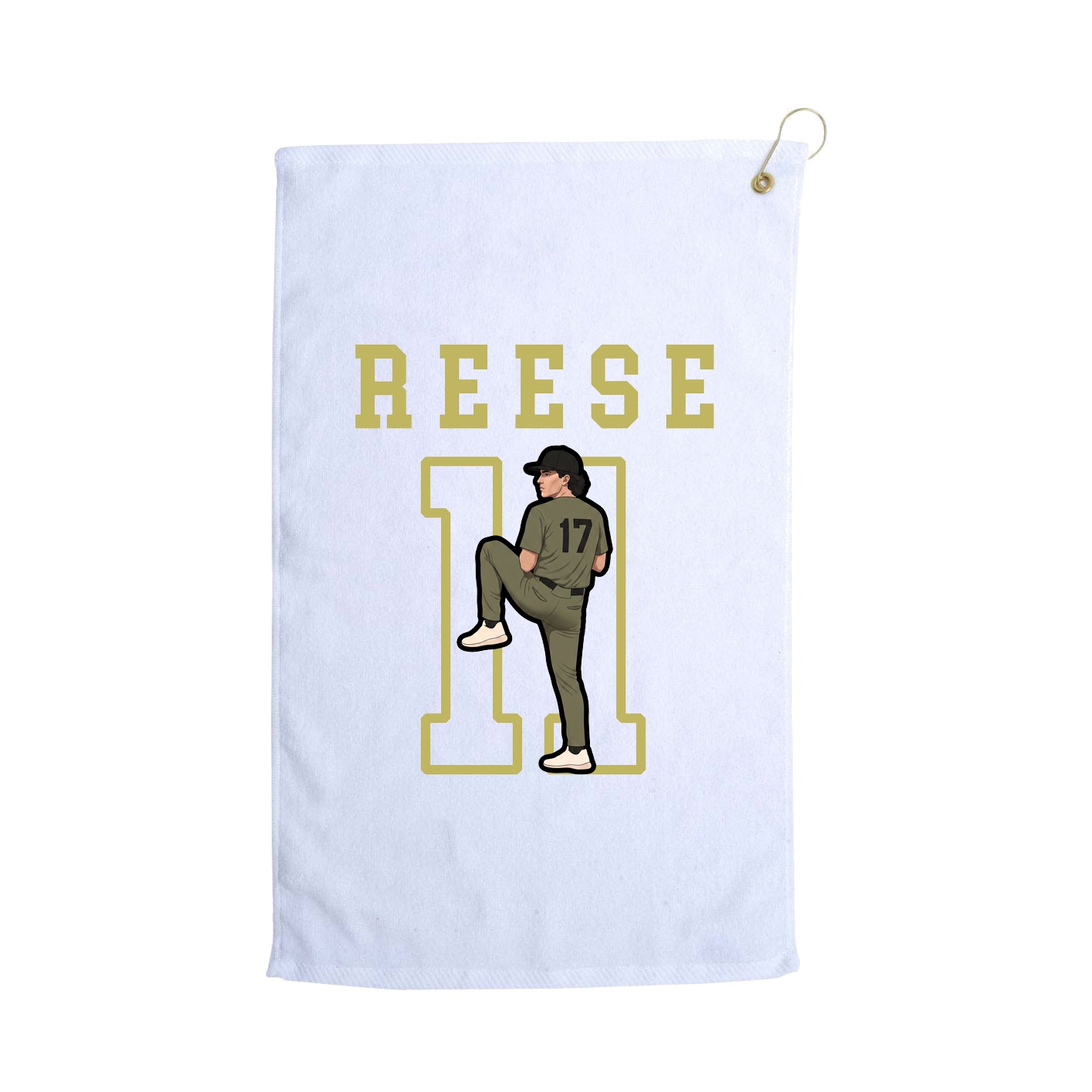 Golf Towel — Shirsey in White