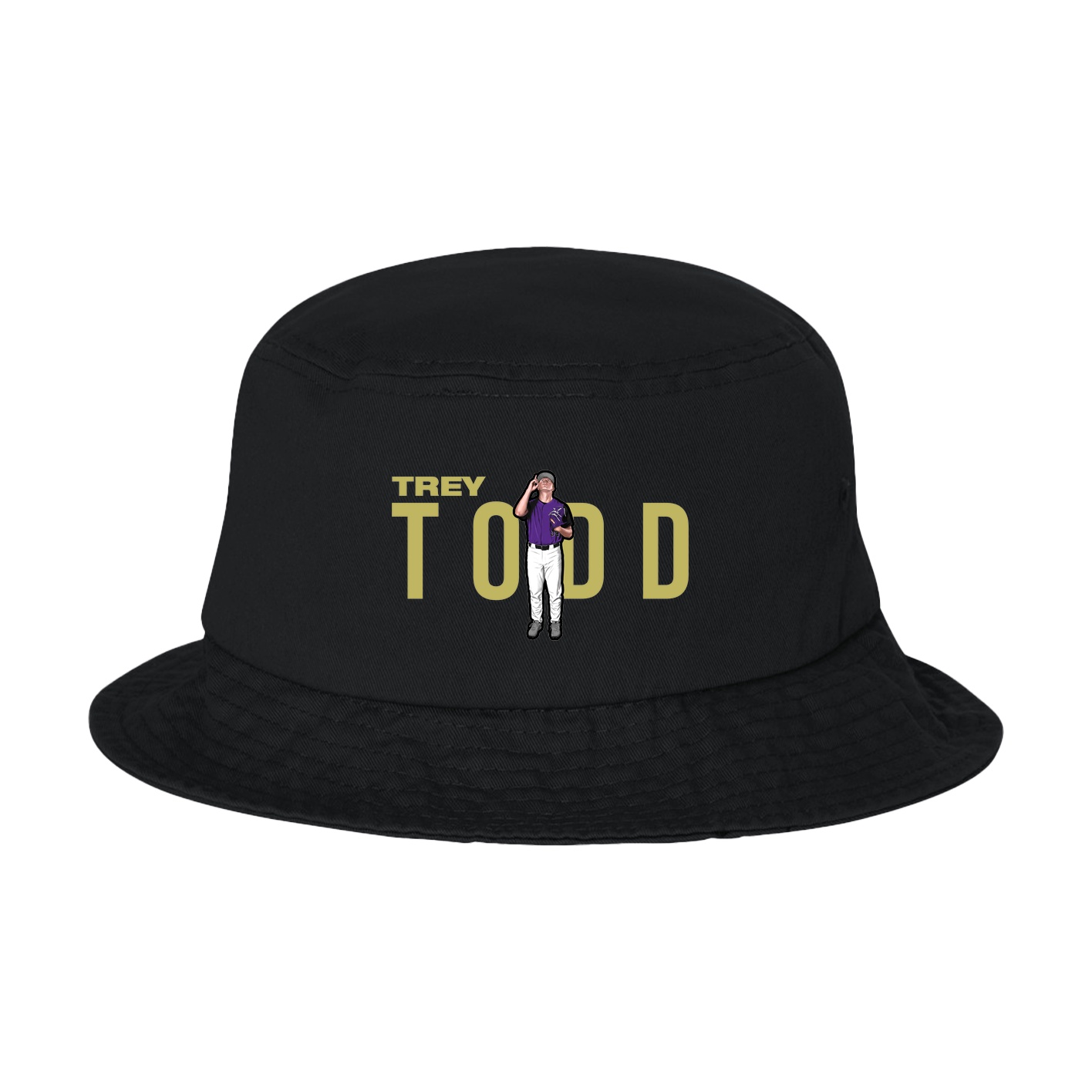 Bucket Cap — Player Name in Black