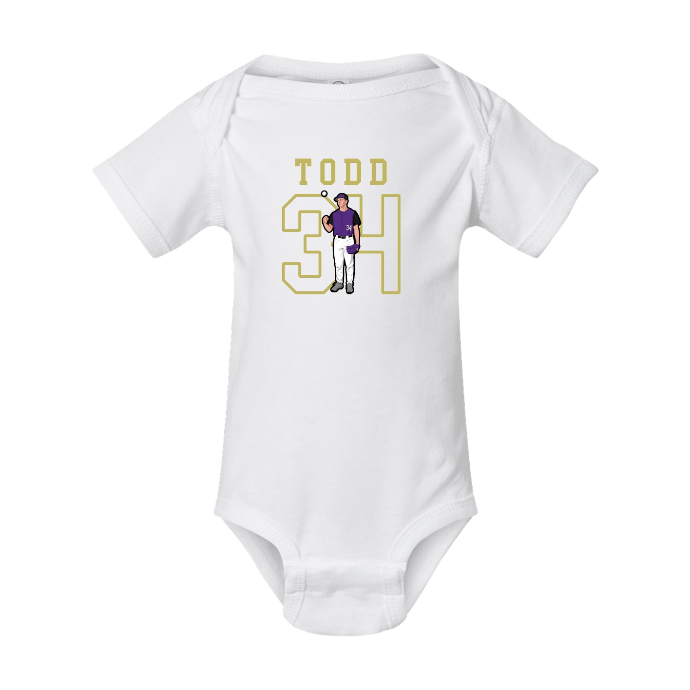 Baby Onesie — Shirsey in White