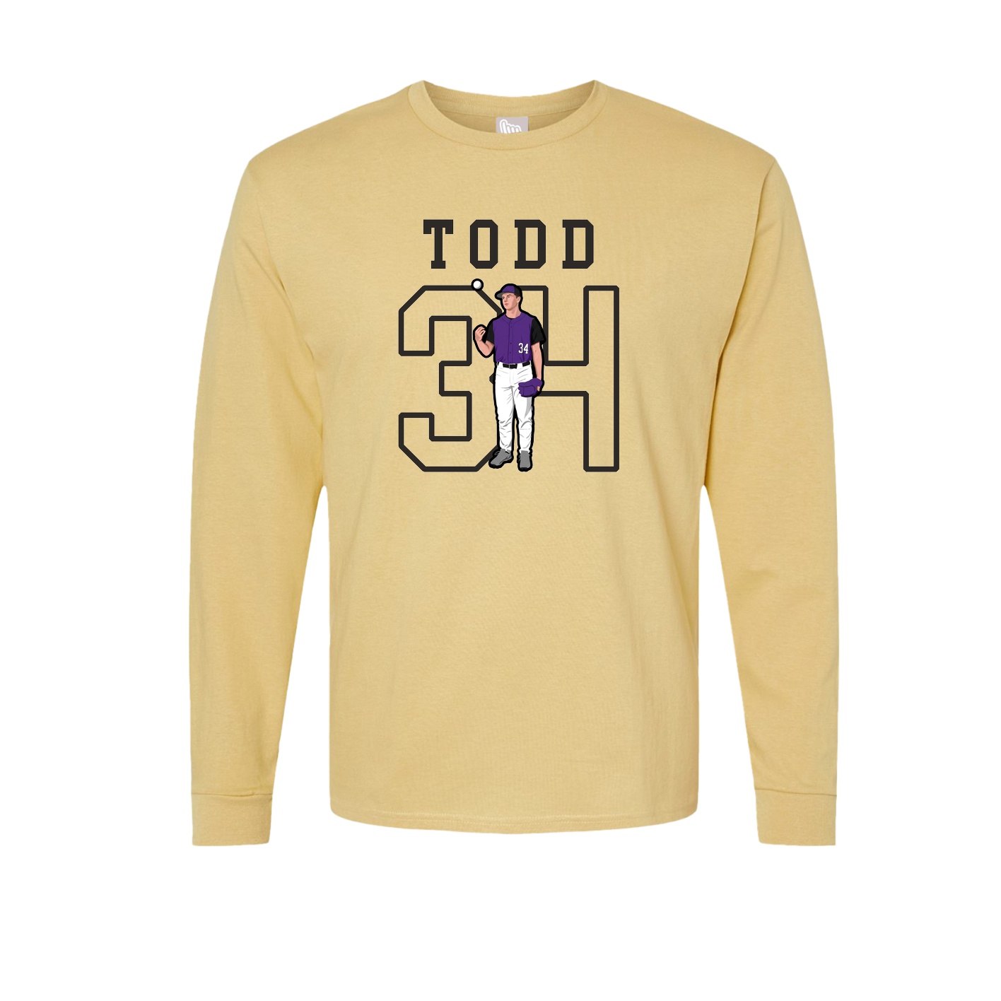 Long Sleeve Tee — Shirsey in Vegas Gold