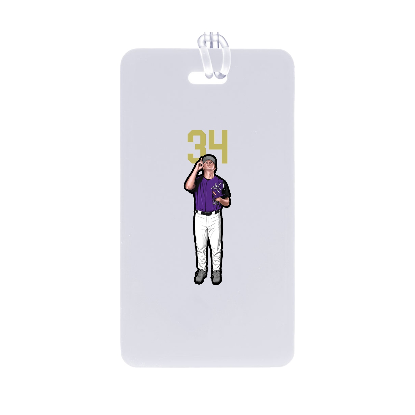 Bag Tag — Number Top in Classic