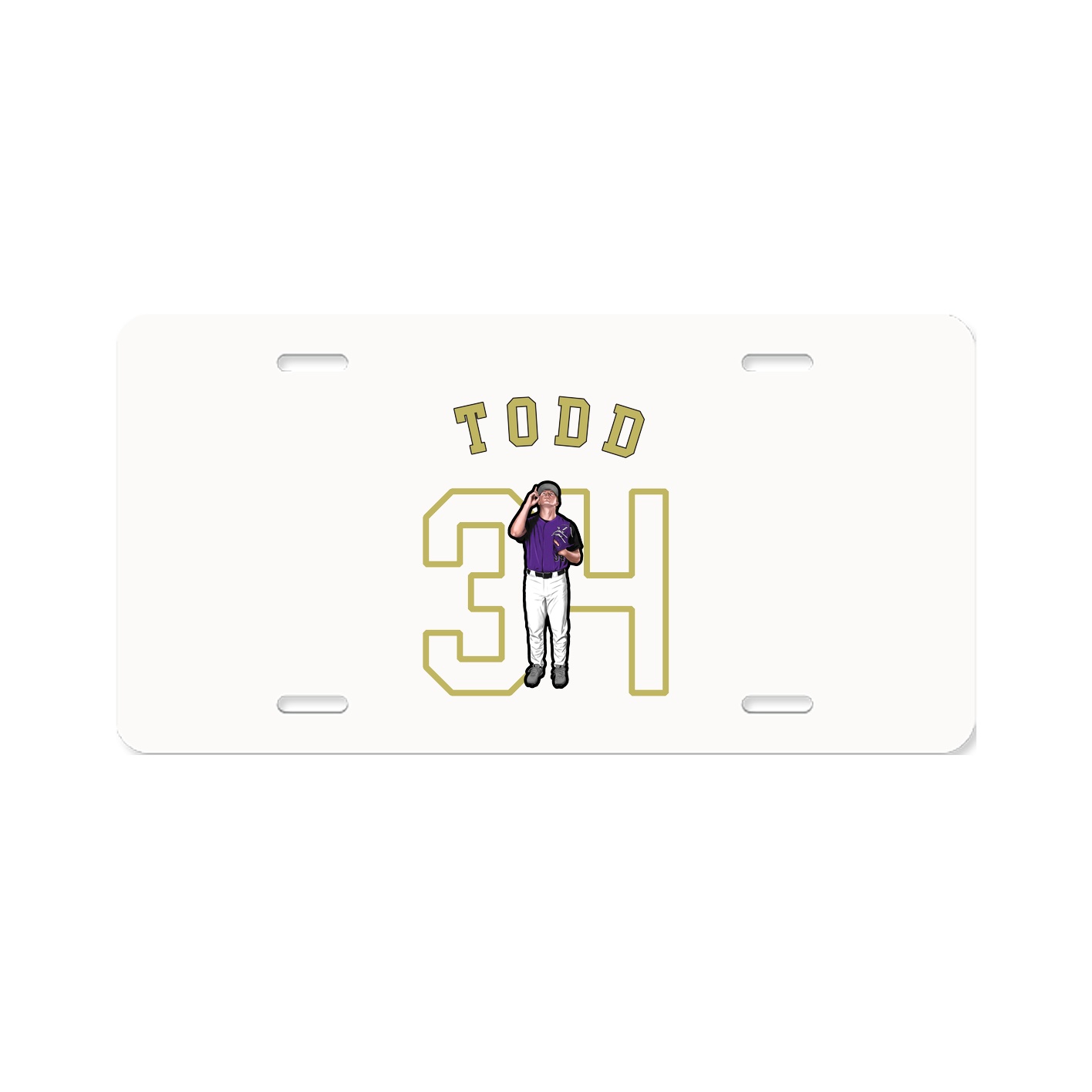 License Plate — Shirsey Arch in Classic