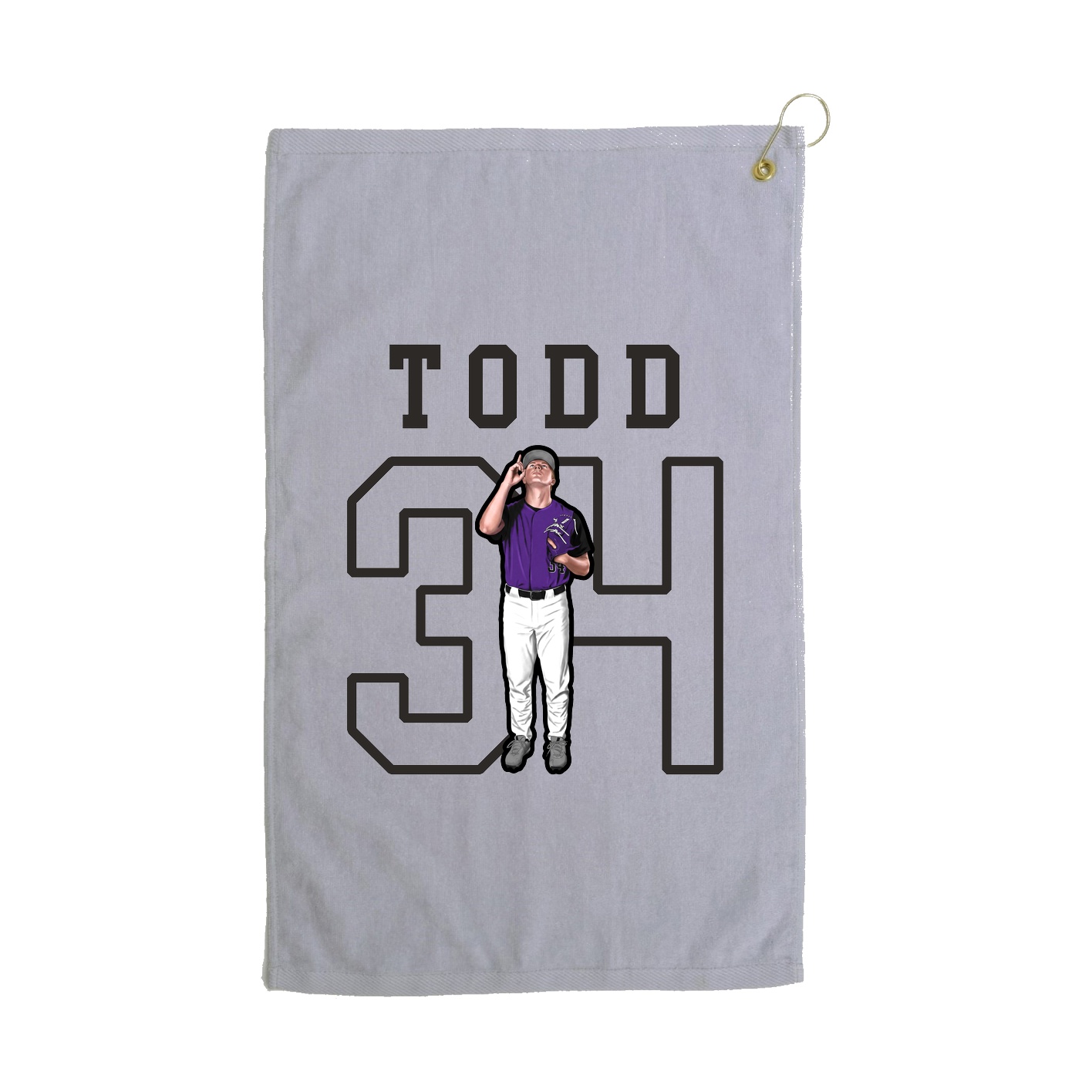 Golf Towel — Shirsey in Grey
