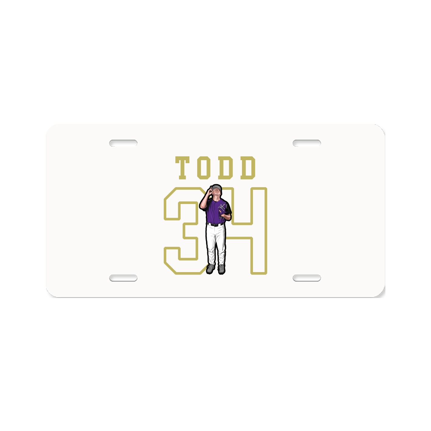 License Plate — Shirsey in Classic