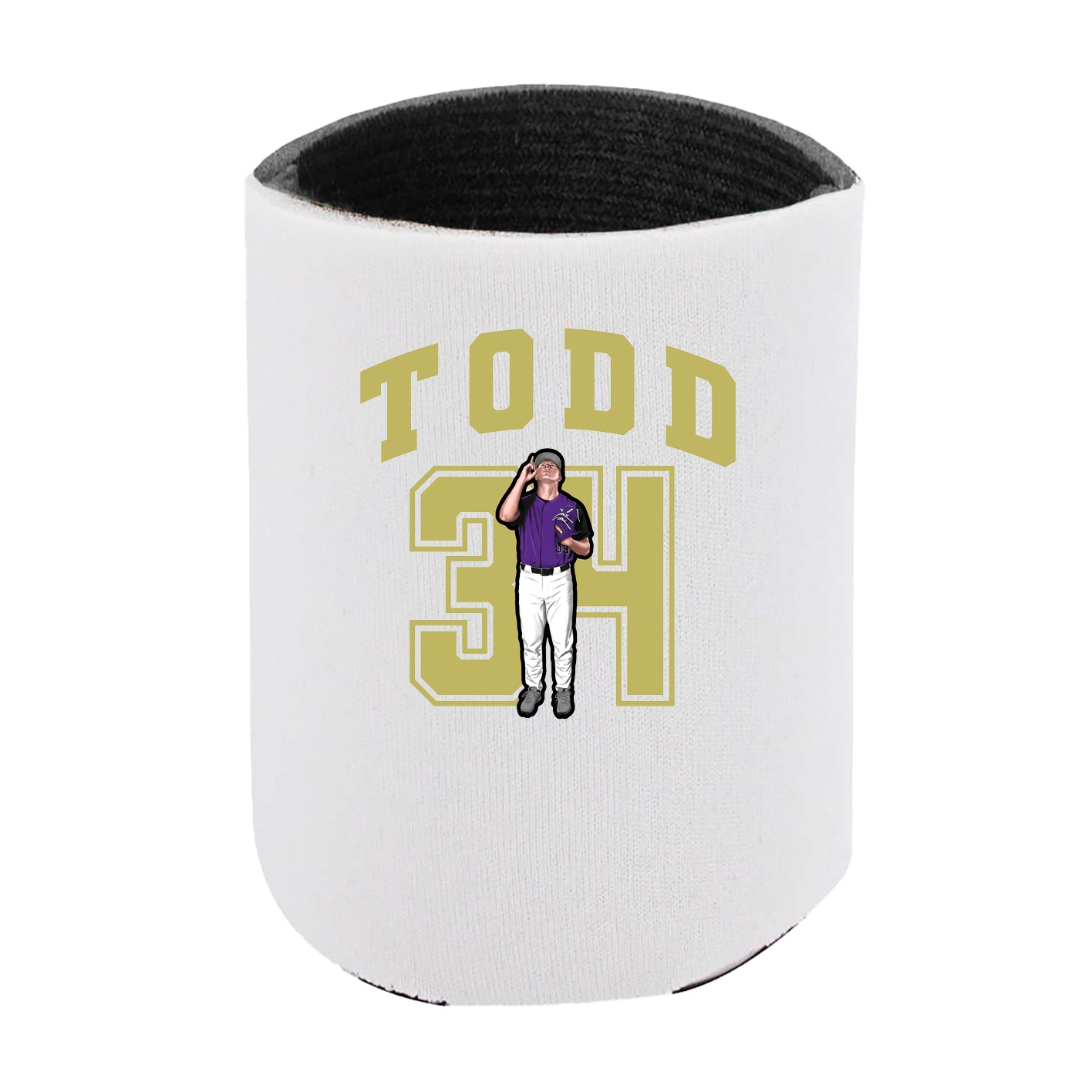 Can Holder — Number in White