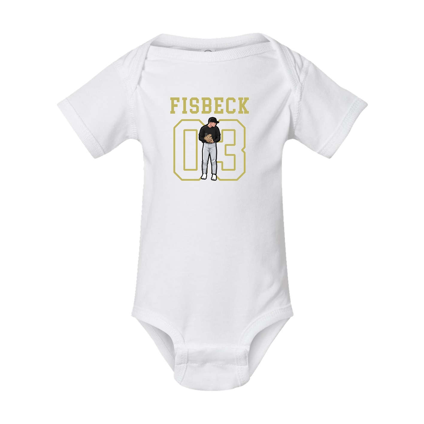 Baby Onesie — Shirsey in White