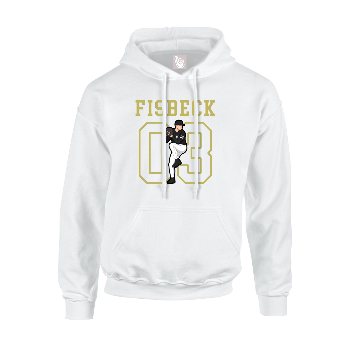 Youth Hoodie — Shirsey in White