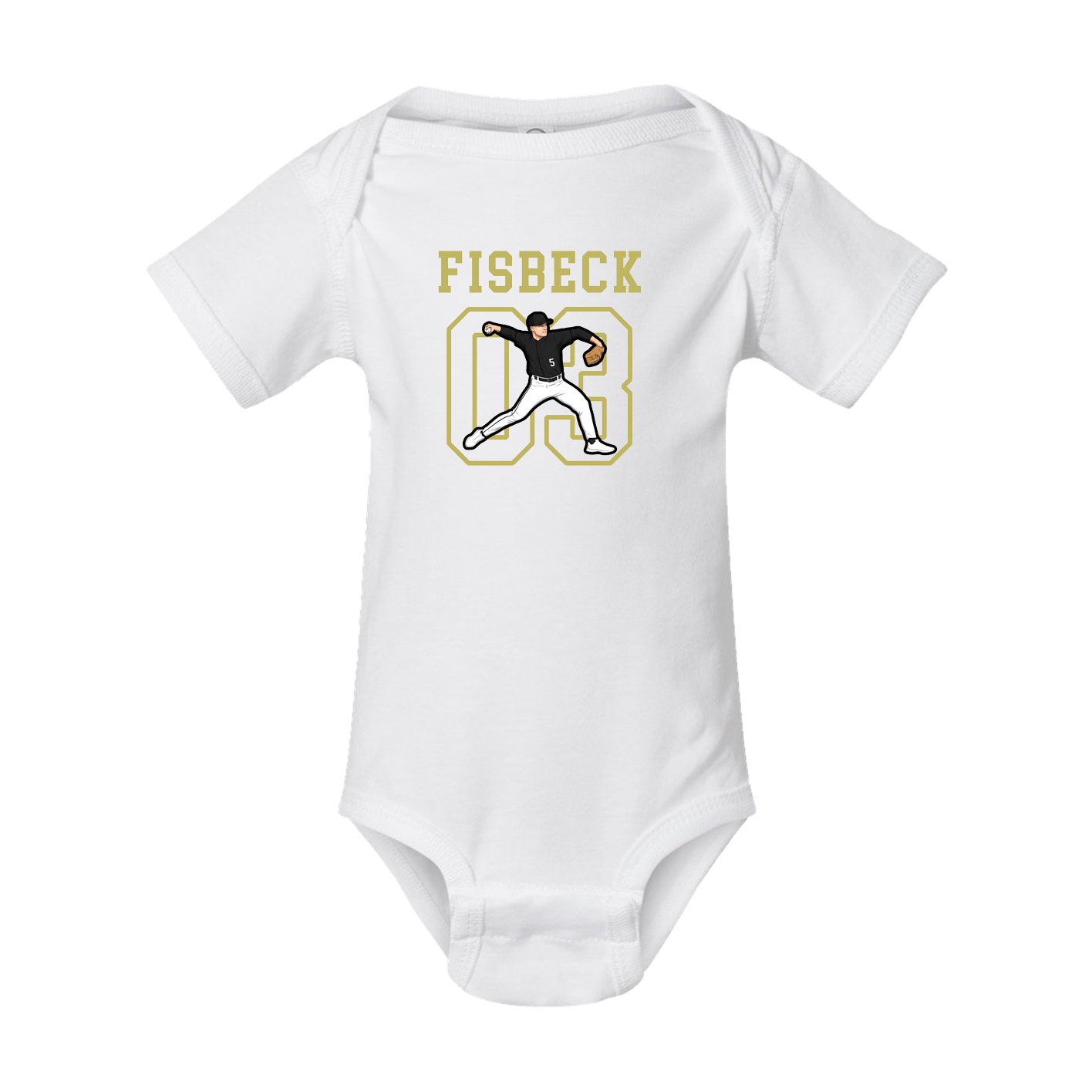Baby Onesie — Shirsey in White