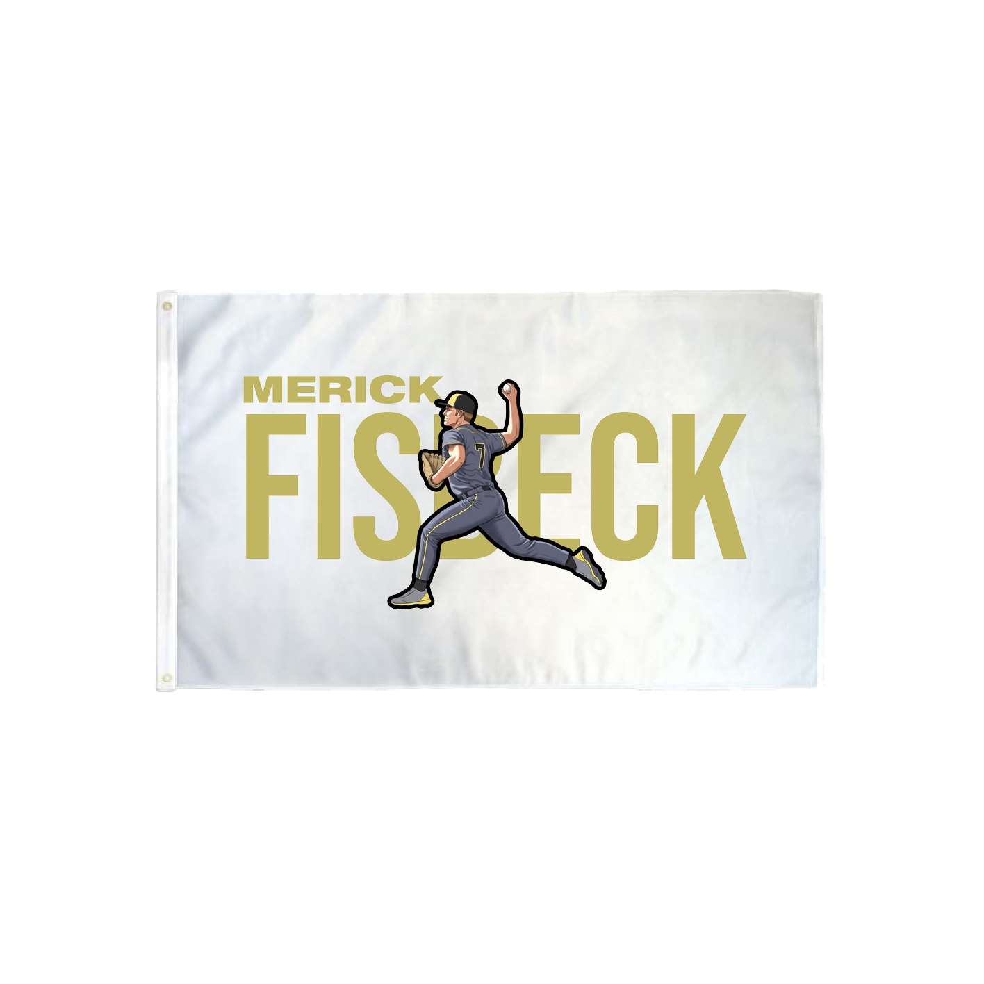3x5 Flag — Player Name in Classic