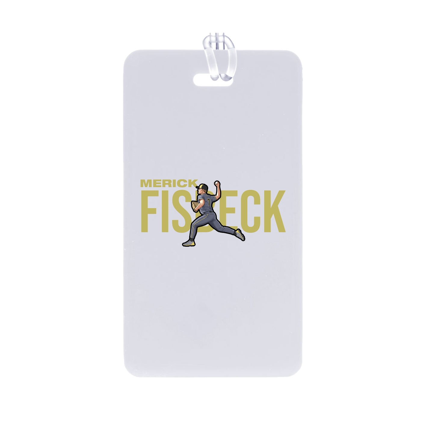Bag Tag — Player Name in Classic
