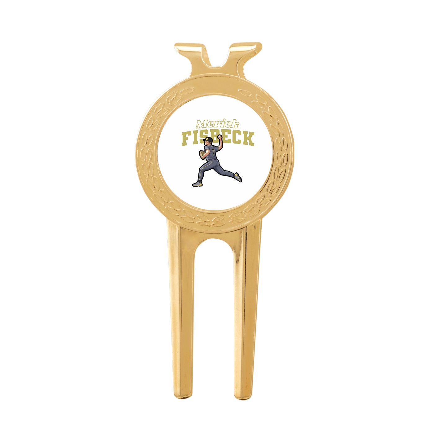 Divot Tool with Ball Marker — Name Arch in Classic