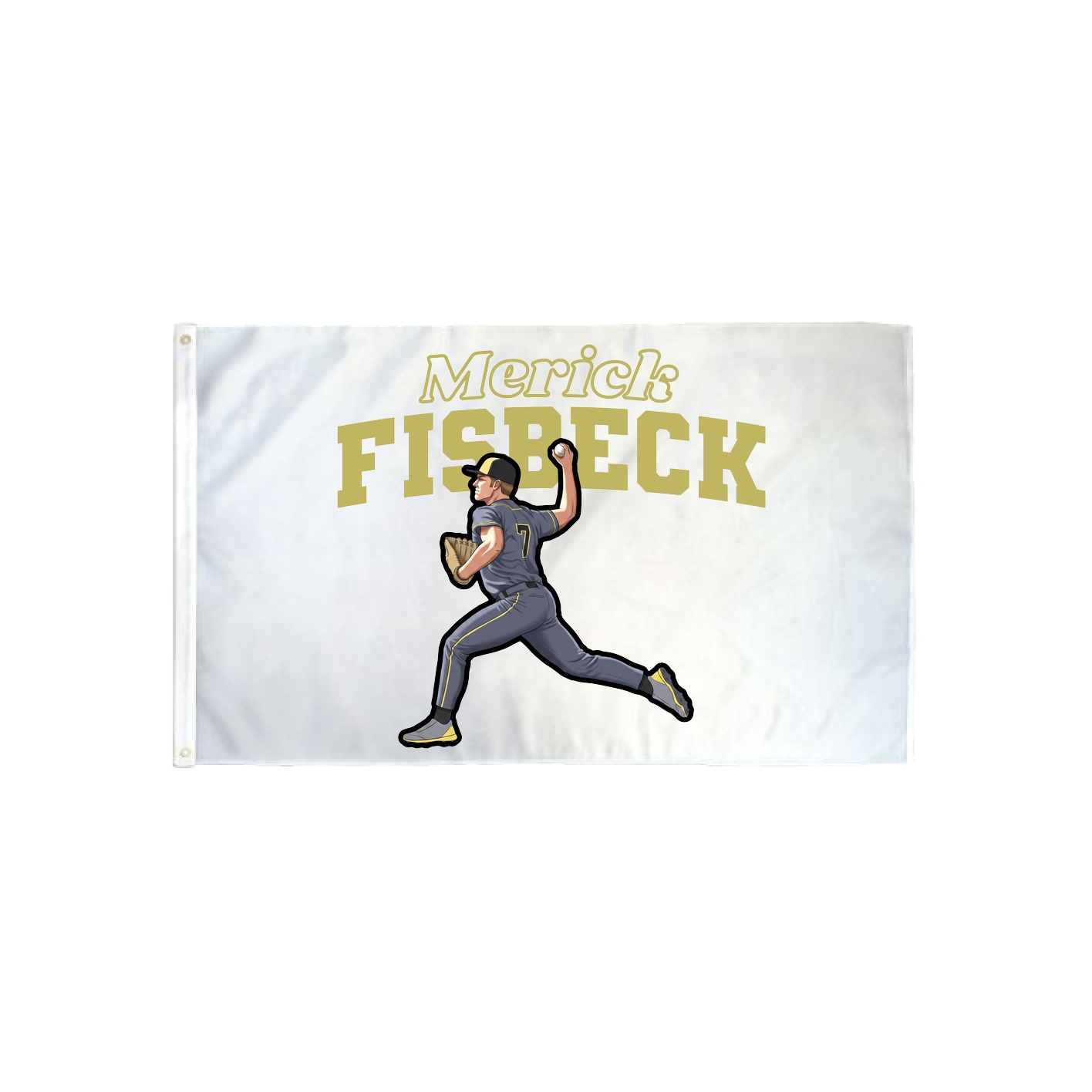 3x5 Flag — Name Arch in Classic