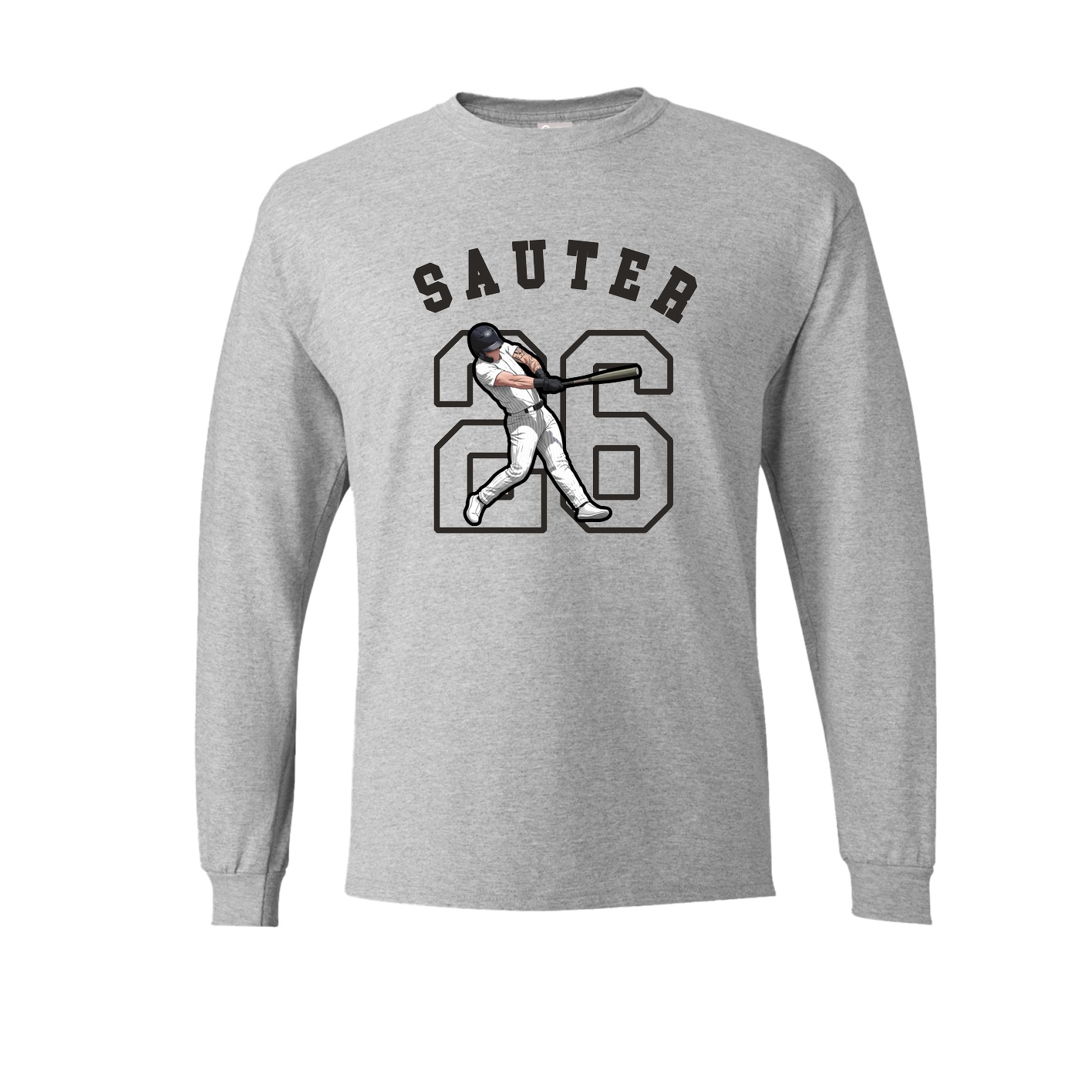Long Sleeve Tee — Shirsey Arch in Grey