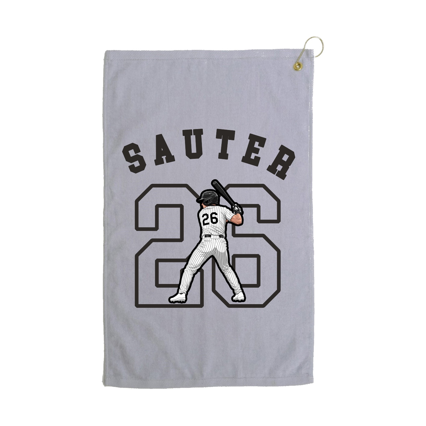 Golf Towel — Shirsey Arch in Grey