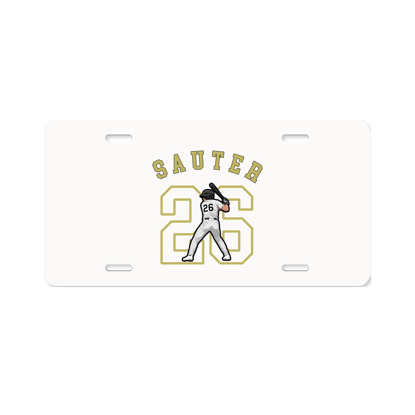 License Plate — Shirsey Arch in Classic