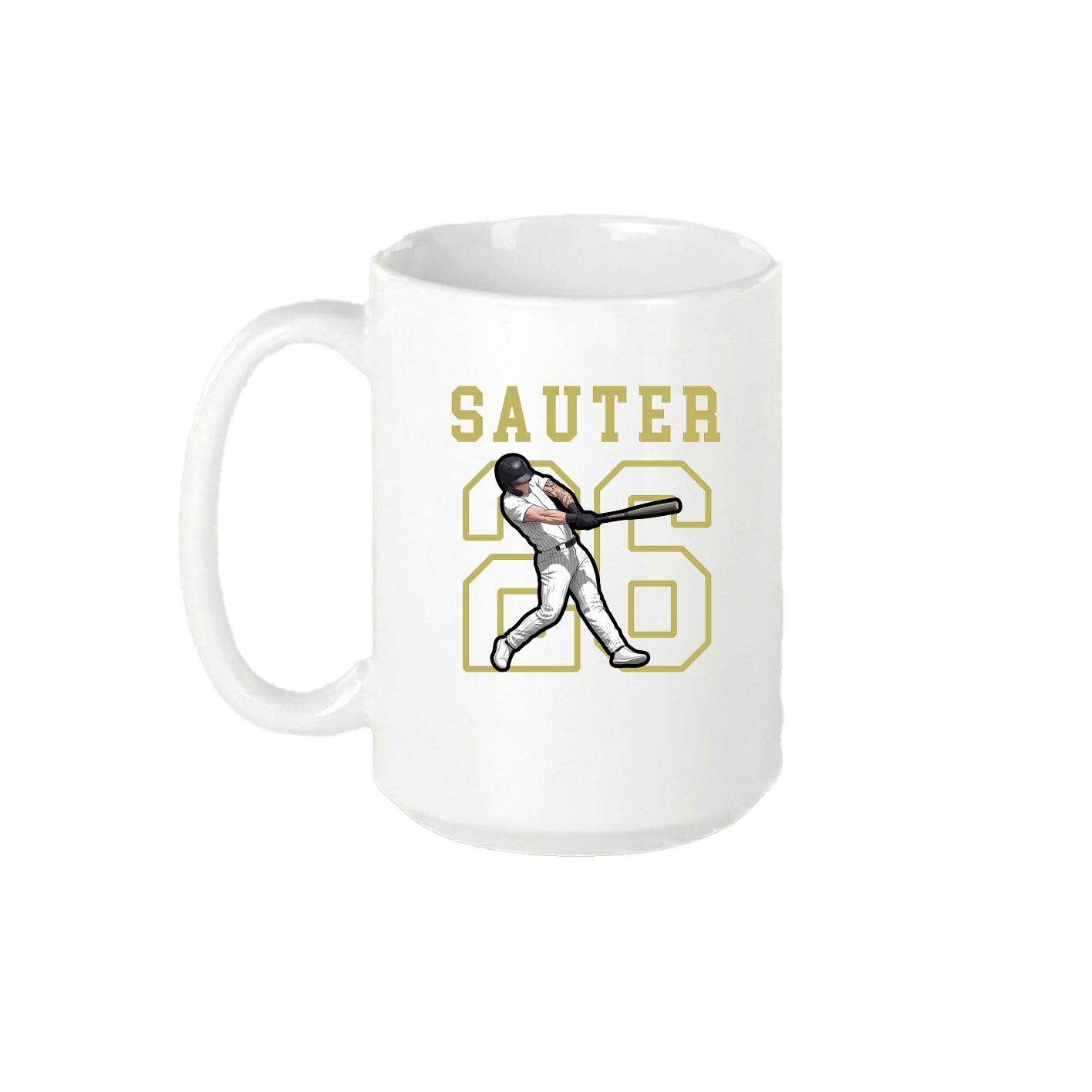 15oz Coffee Mug — Shirsey in White