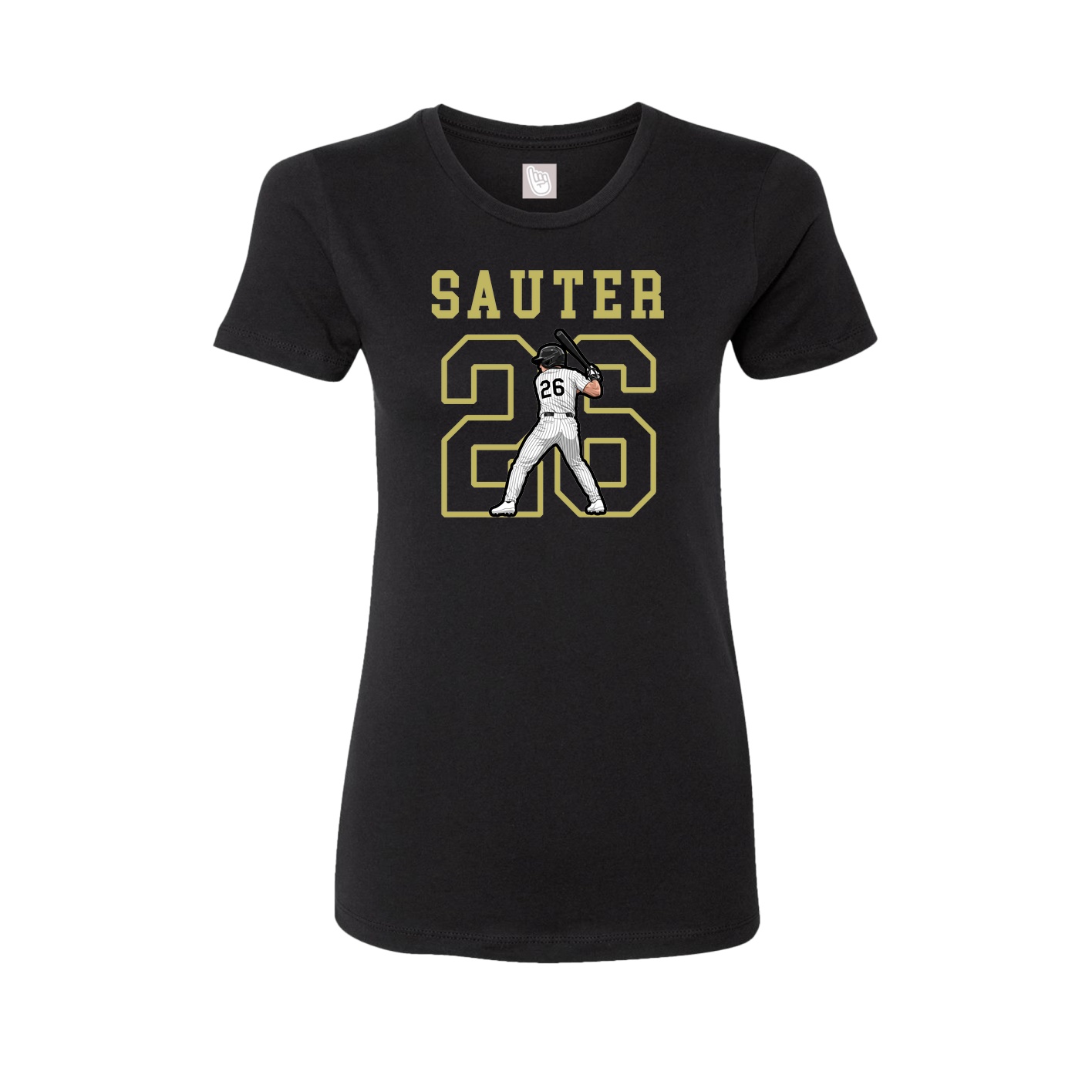 Fitted Women's Tee — Shirsey in Black