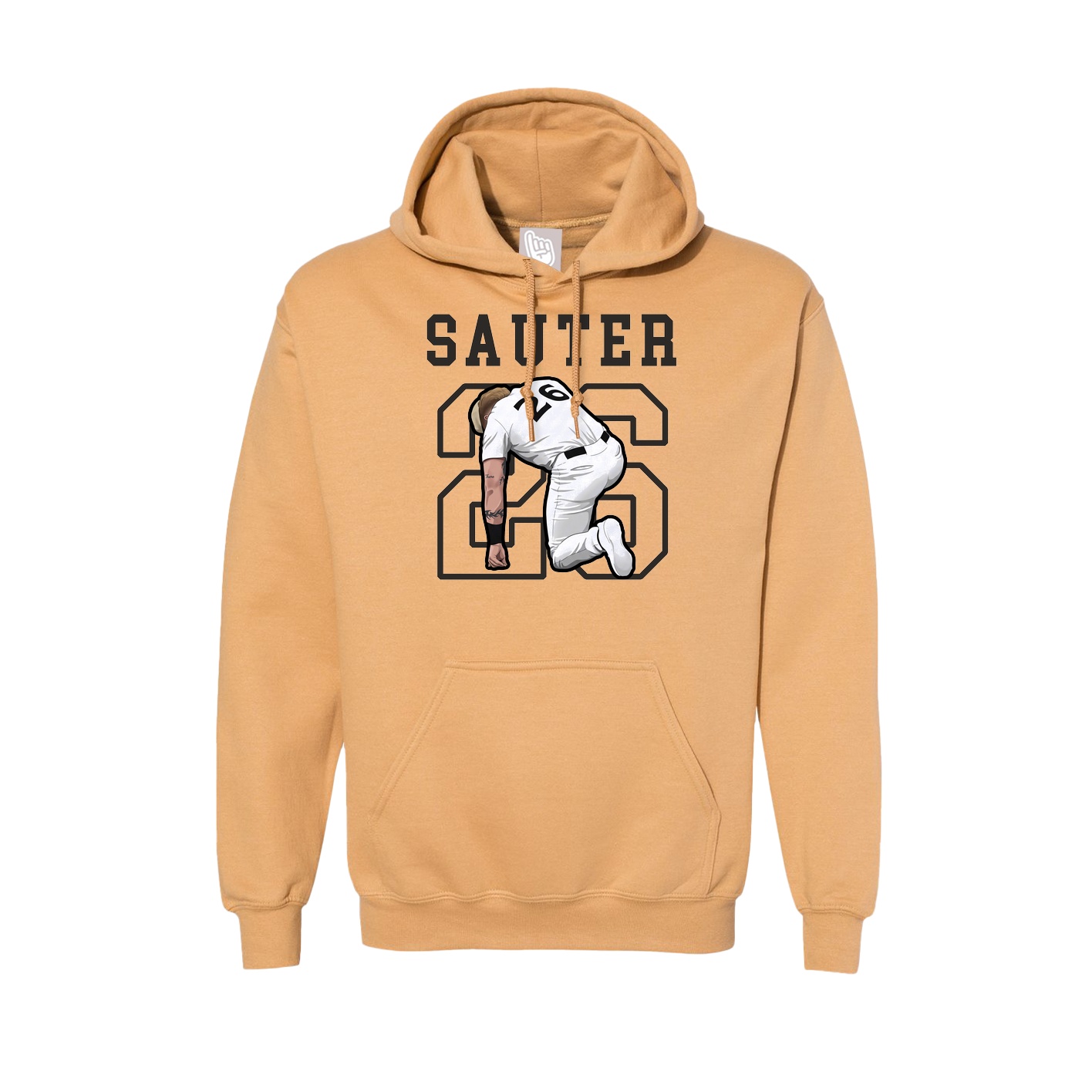 Hoodie — Shirsey in Vegas Gold