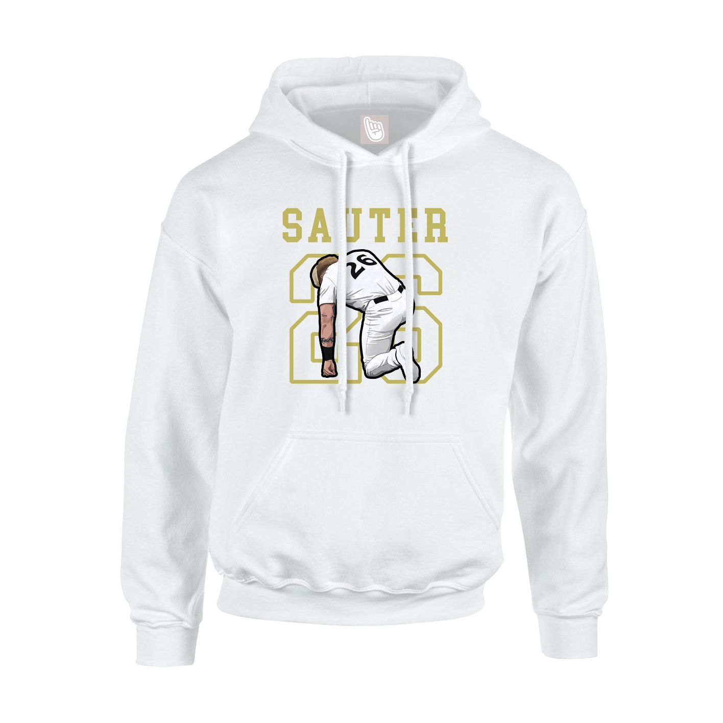 Youth Hoodie — Shirsey in White