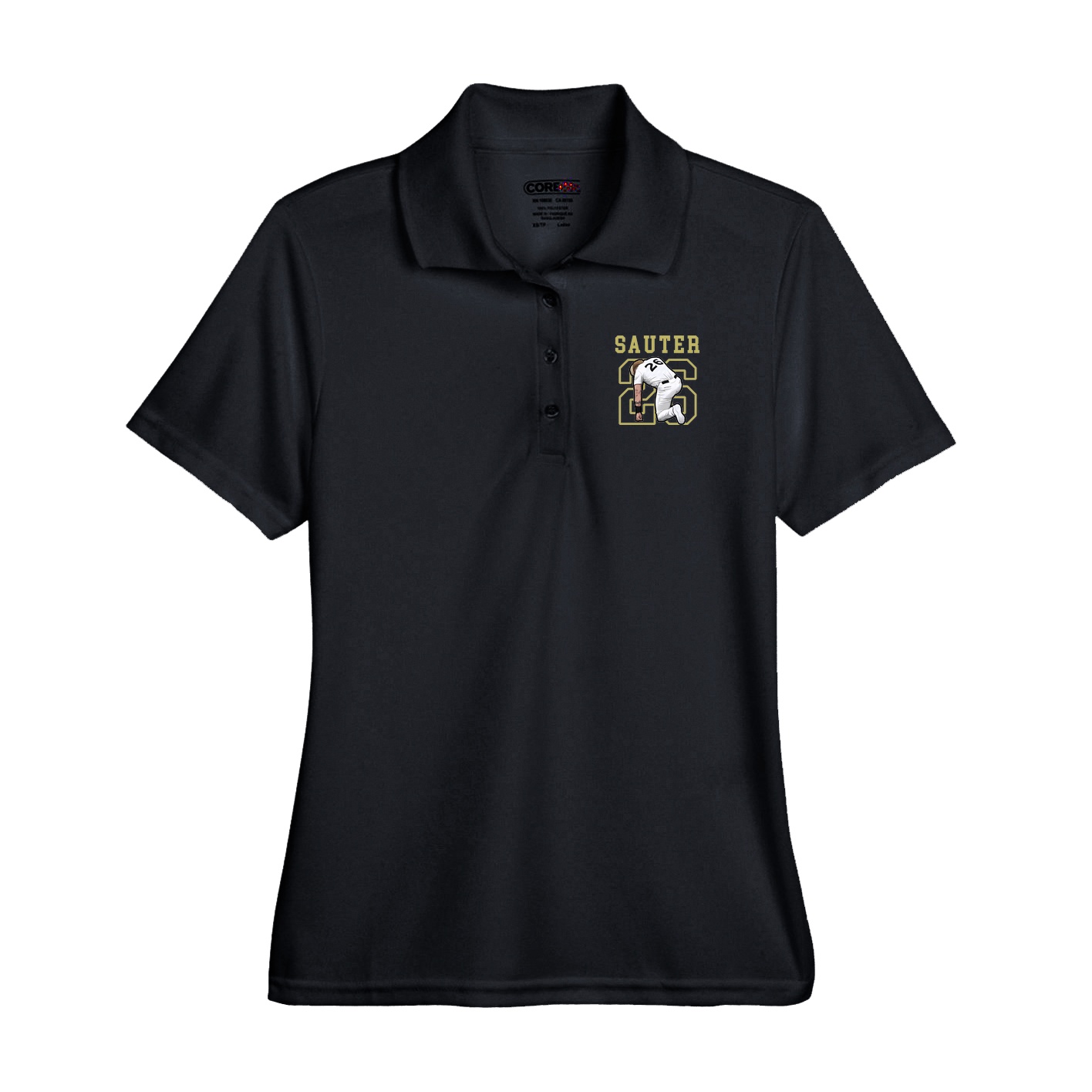 Performance Polo — Shirsey in Black