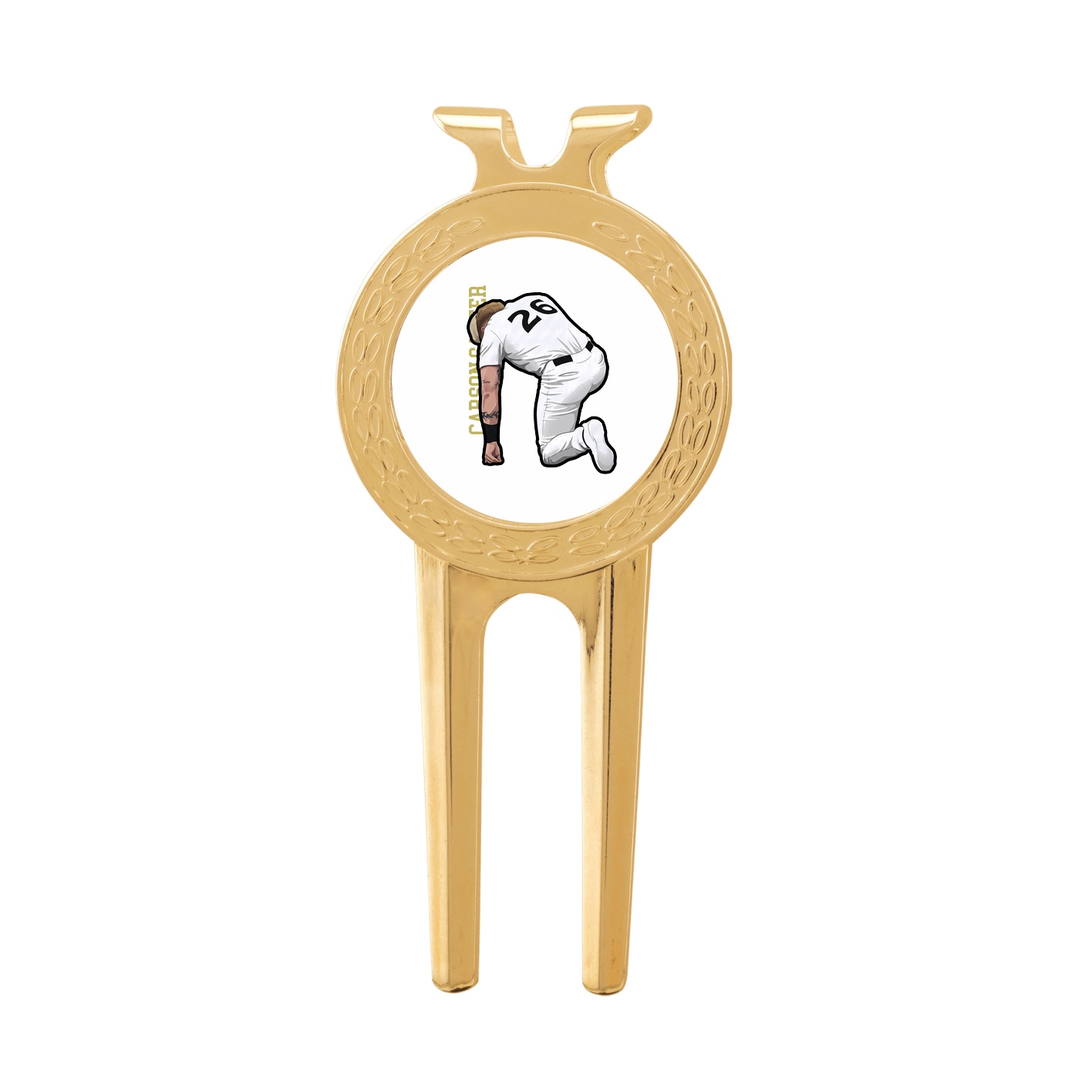 Divot Tool with Ball Marker — Name Vertical in Classic