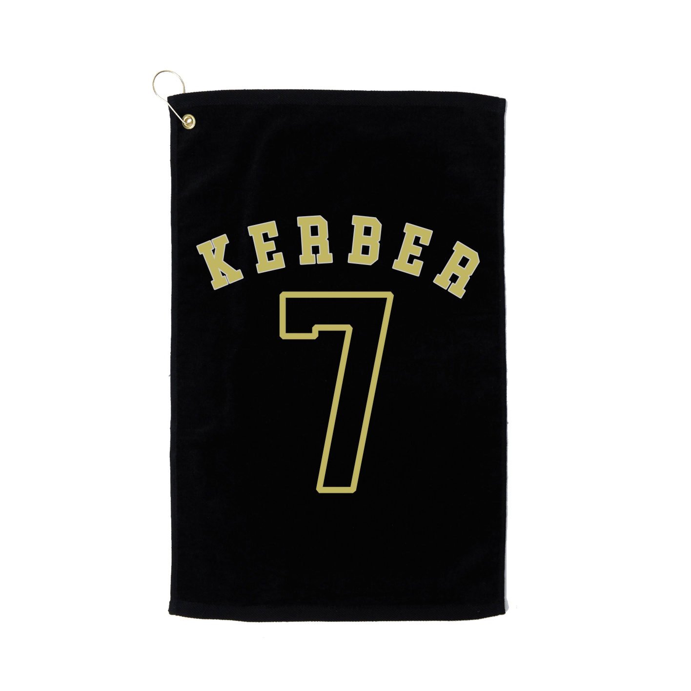 Golf Towel — Shirsey Arch in Black