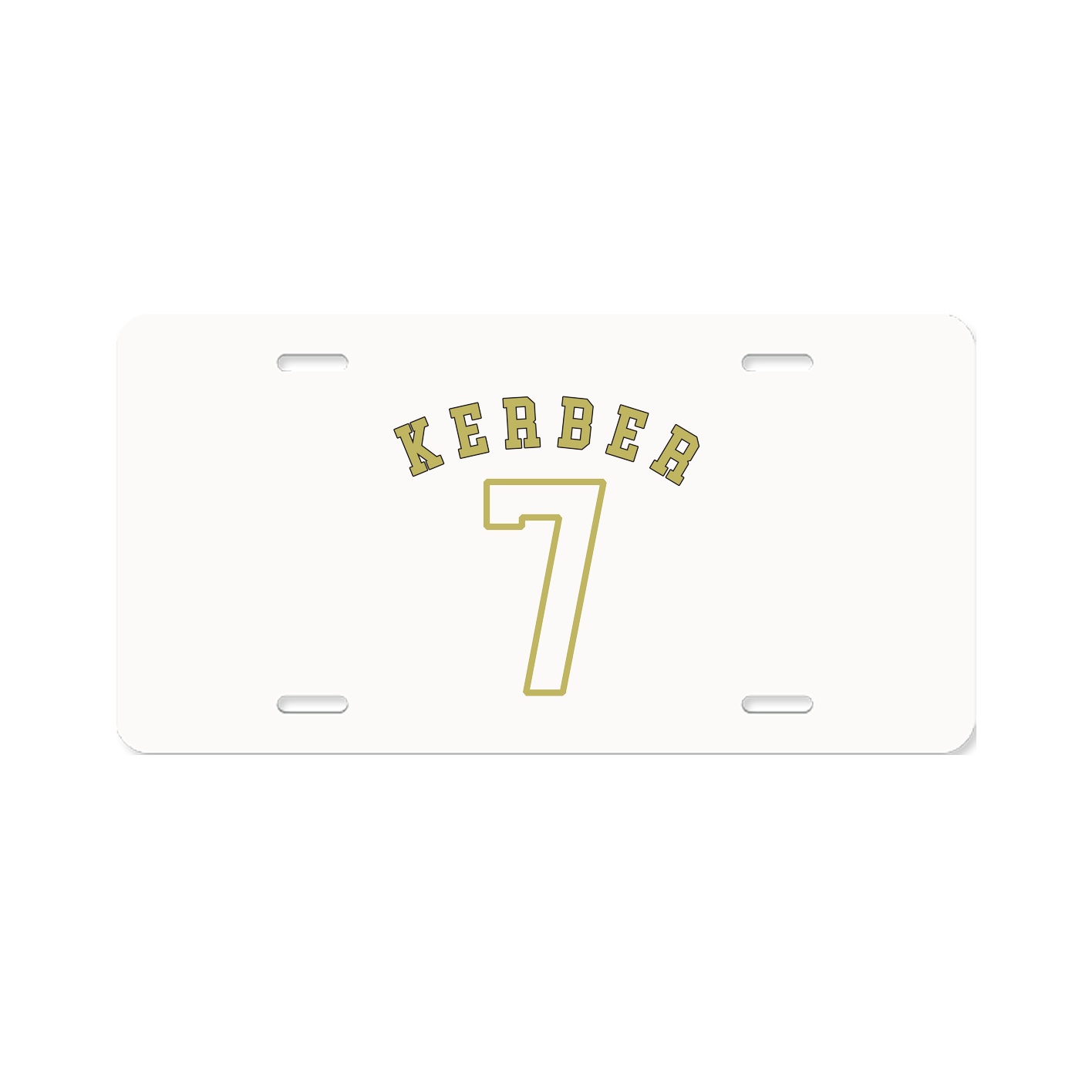 License Plate — Shirsey Arch in Classic