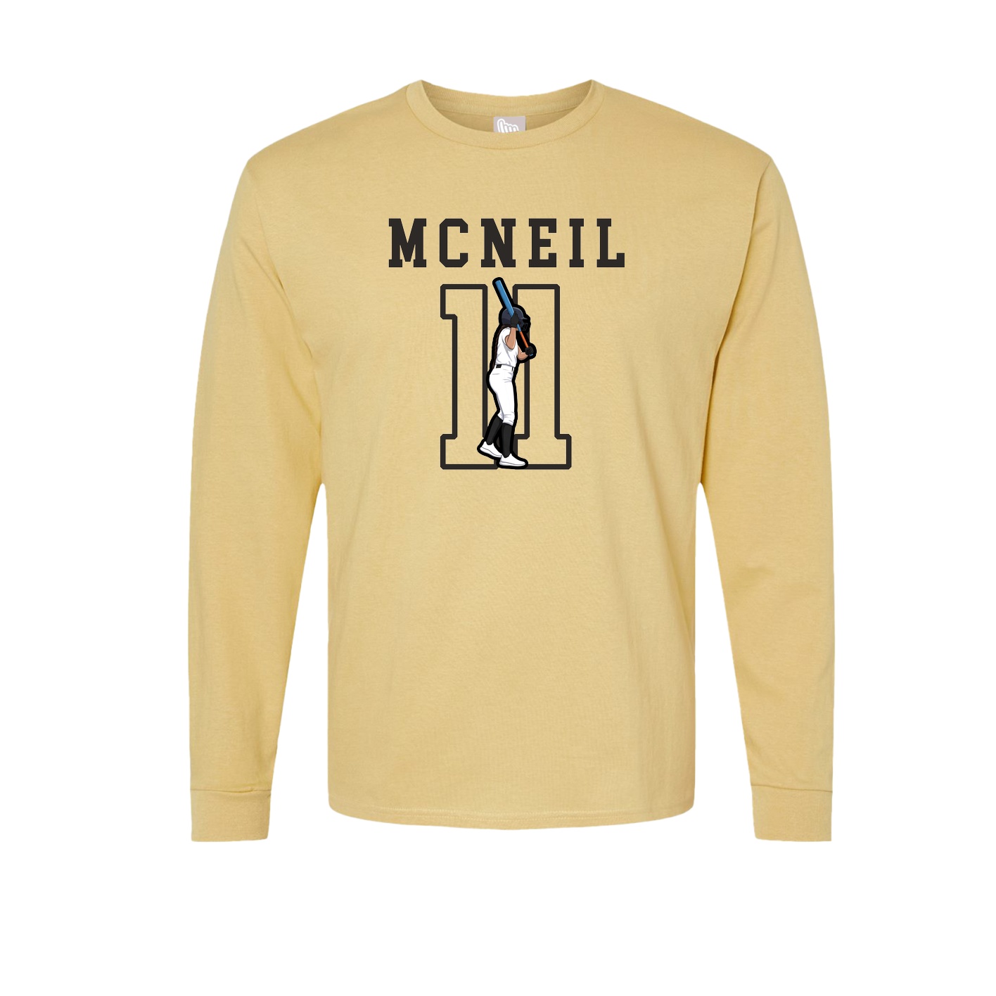 Long Sleeve Tee — Shirsey in Vegas Gold