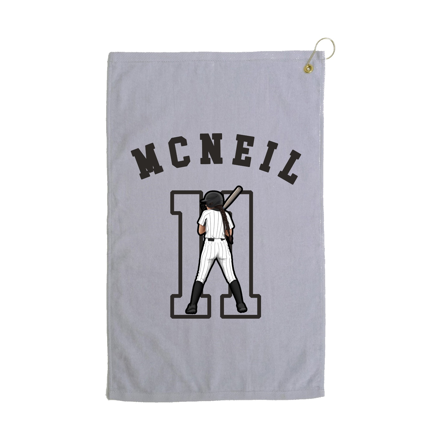 Golf Towel — Shirsey Arch in Grey