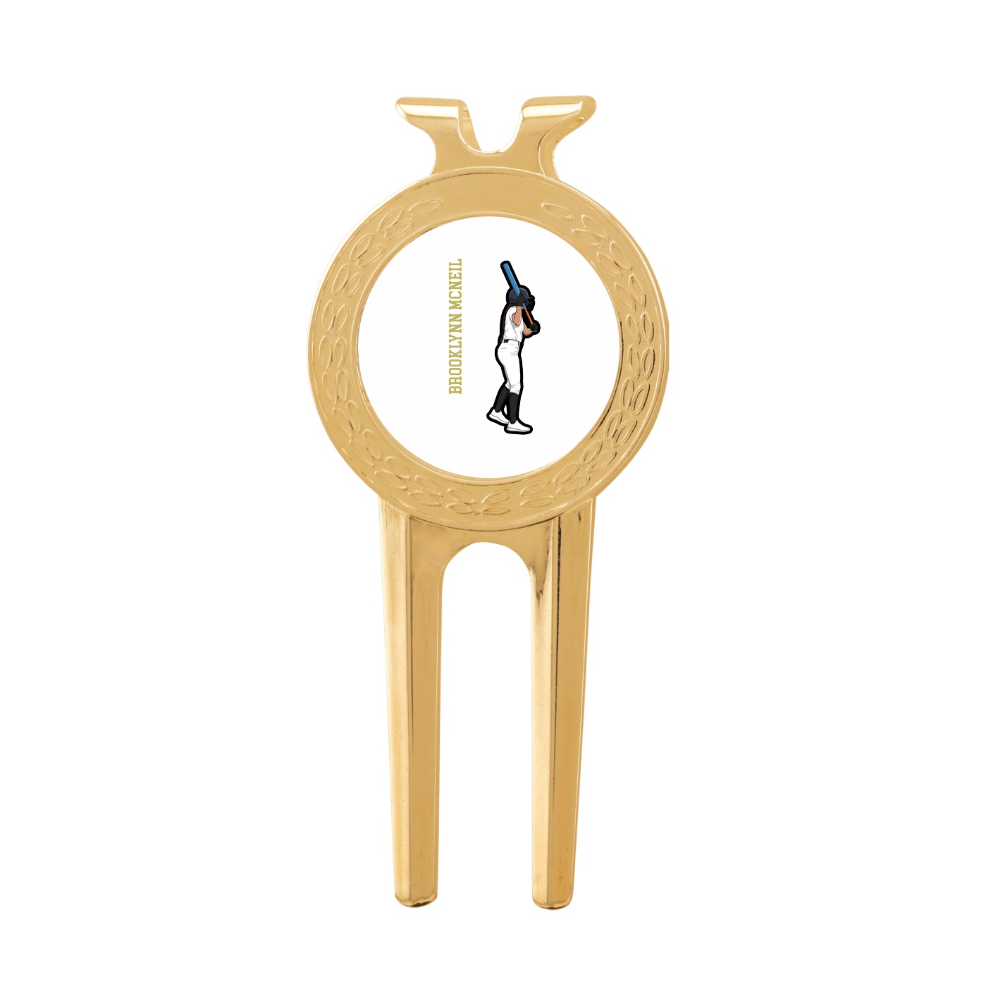 Divot Tool with Ball Marker — Name Vertical in Classic