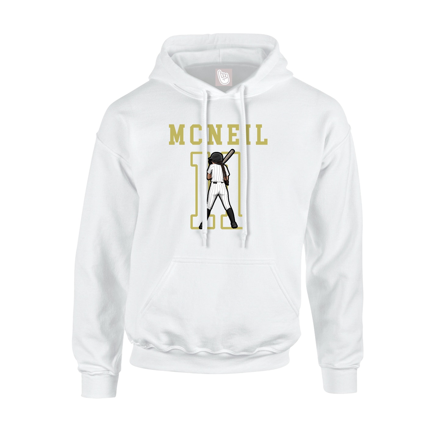 Youth Hoodie — Shirsey in White