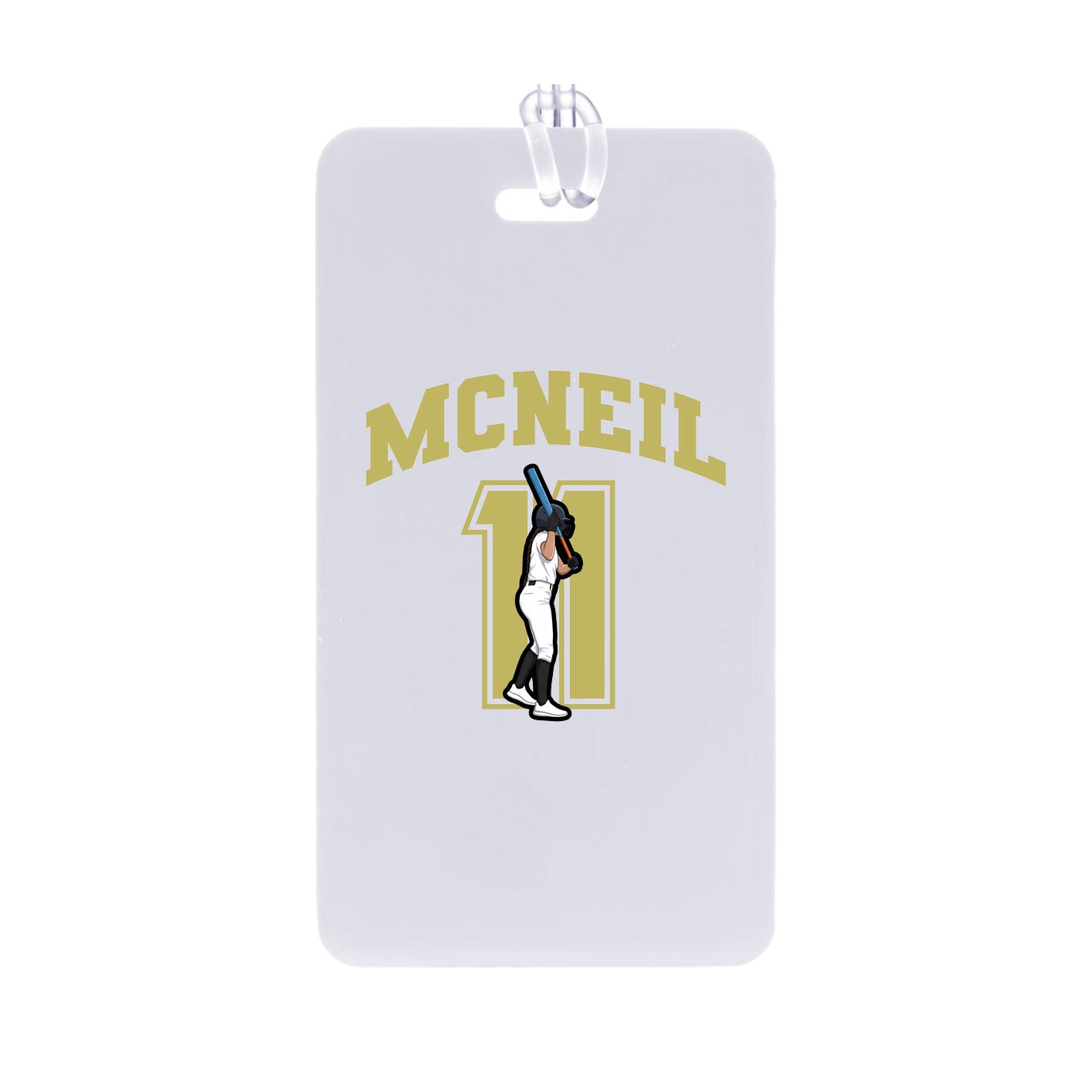 Bag Tag — Number in Classic